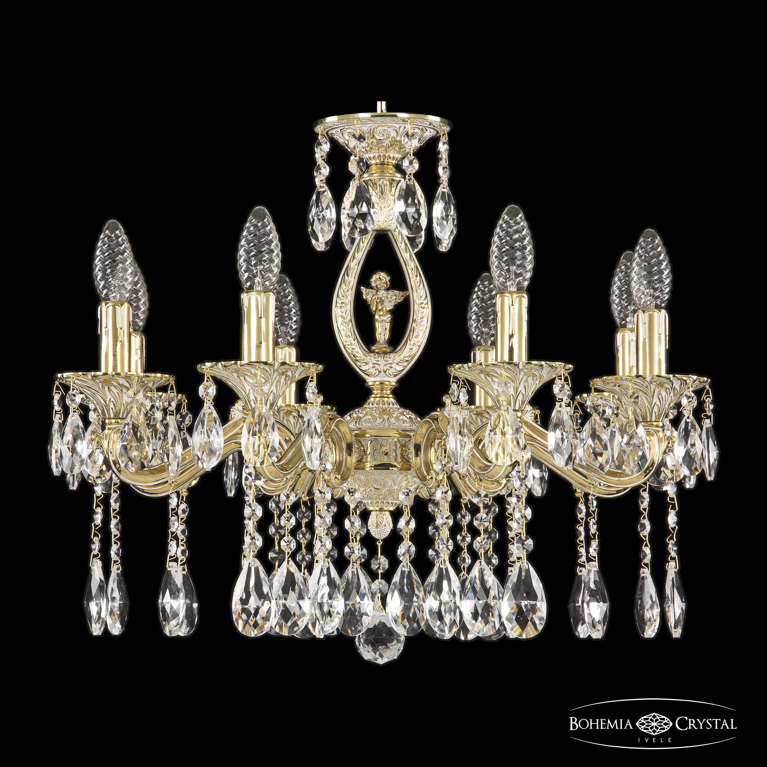 Подвесная хрустальная люстра 7202 Bohemia 72402/8/175 A GW FA10S
