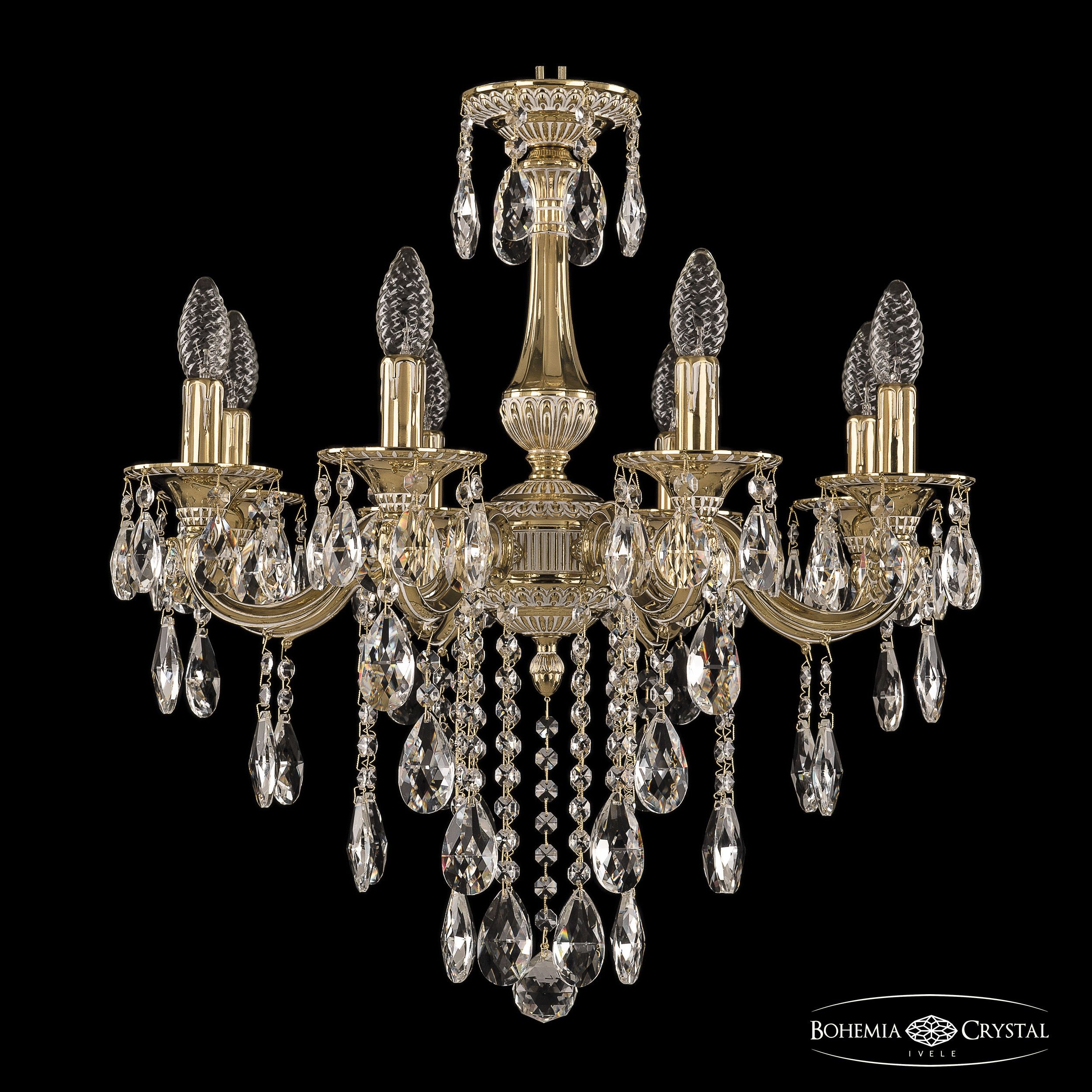 Подвесная хрустальная люстра 7301 Bohemia 73101/8/175 B GW