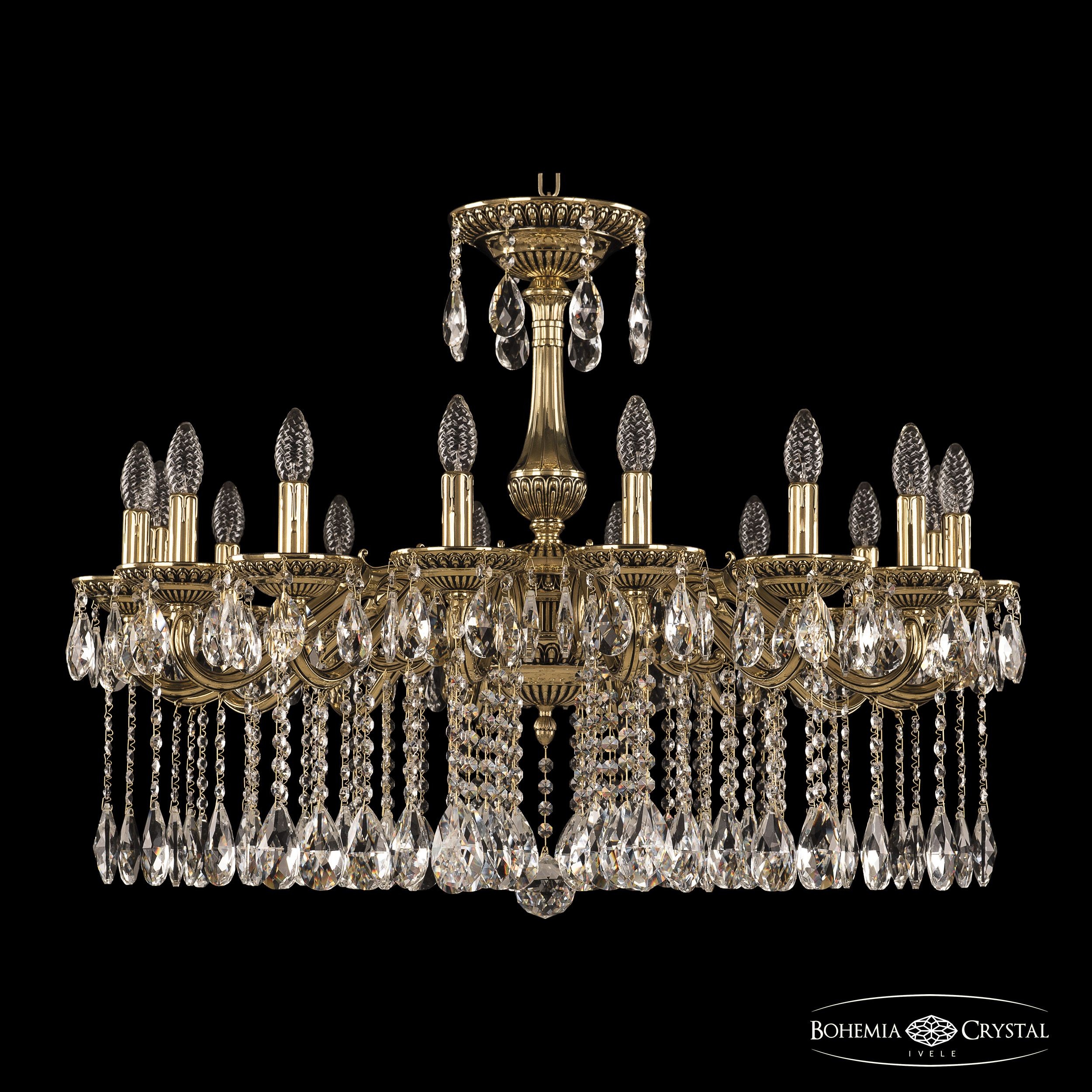 Подвесная хрустальная люстра 7502 Bohemia 75102/16/300 A GB
