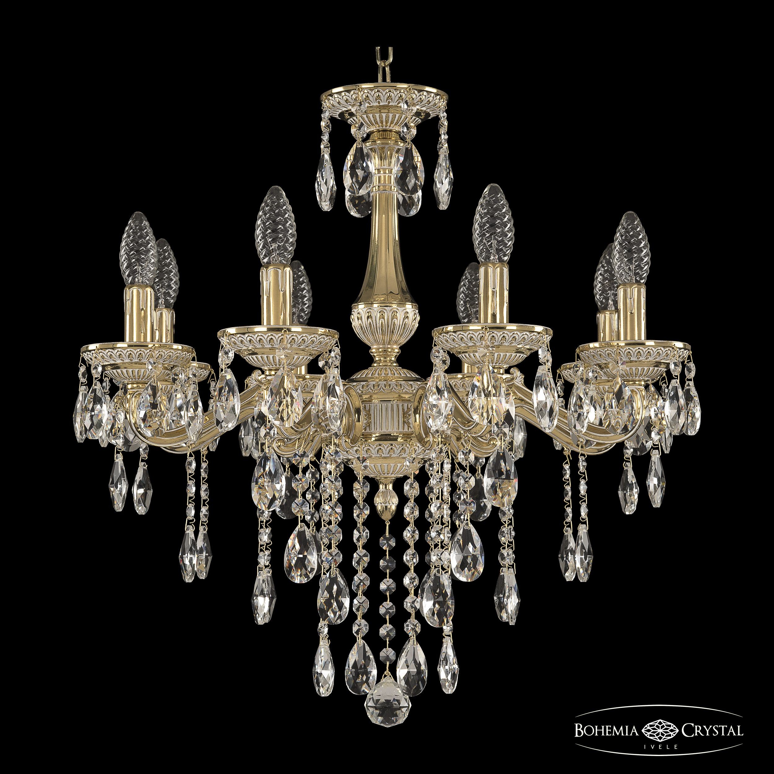 Подвесная хрустальная люстра 7502 Bohemia 75102/8/175 B GW