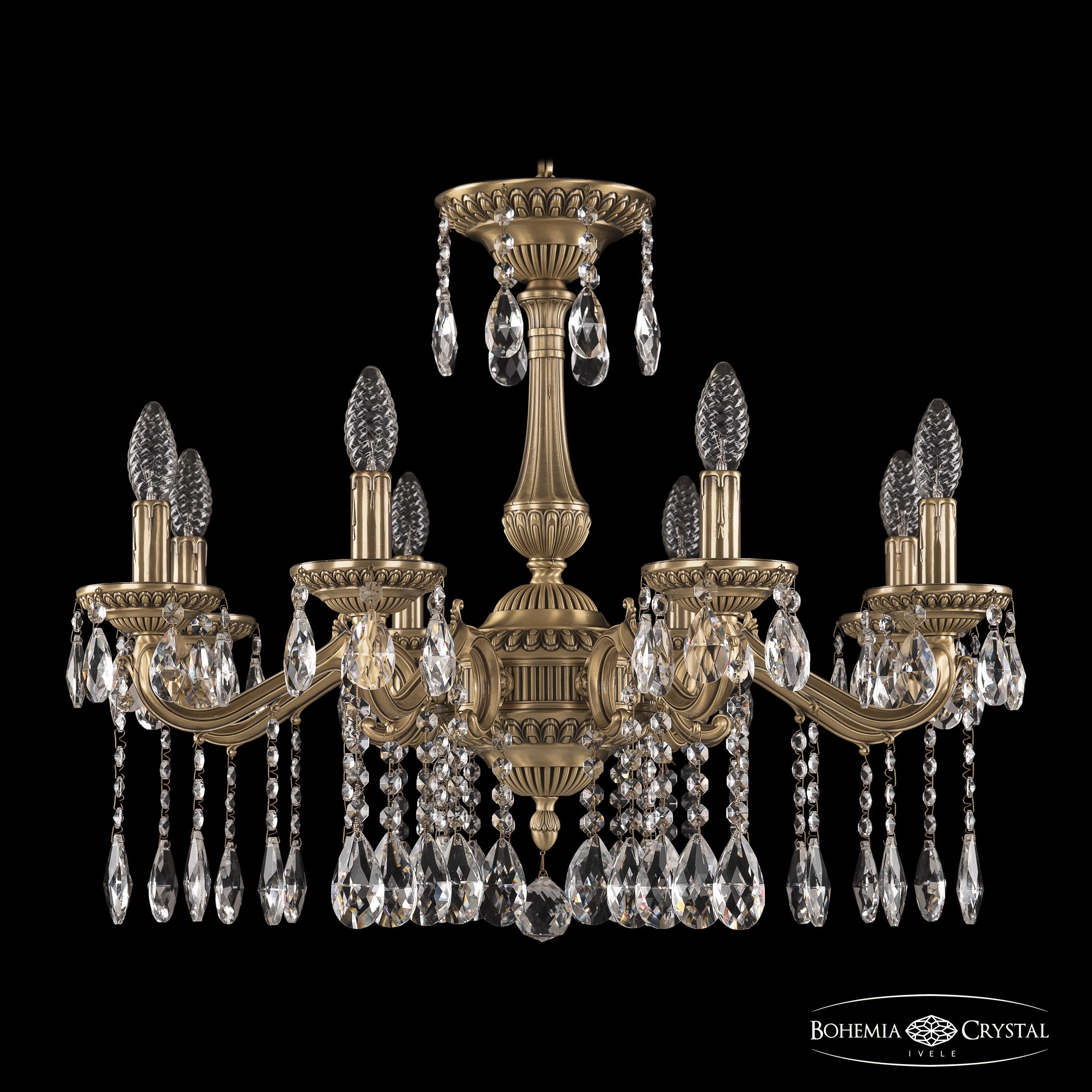 Подвесная хрустальная люстра 7502 Bohemia 75102/8/210 A FP