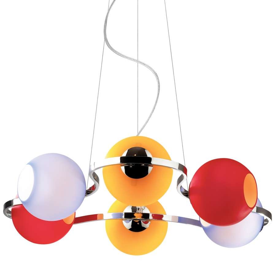 Люстра разноцветная Bani 2540/6 Odeon Light