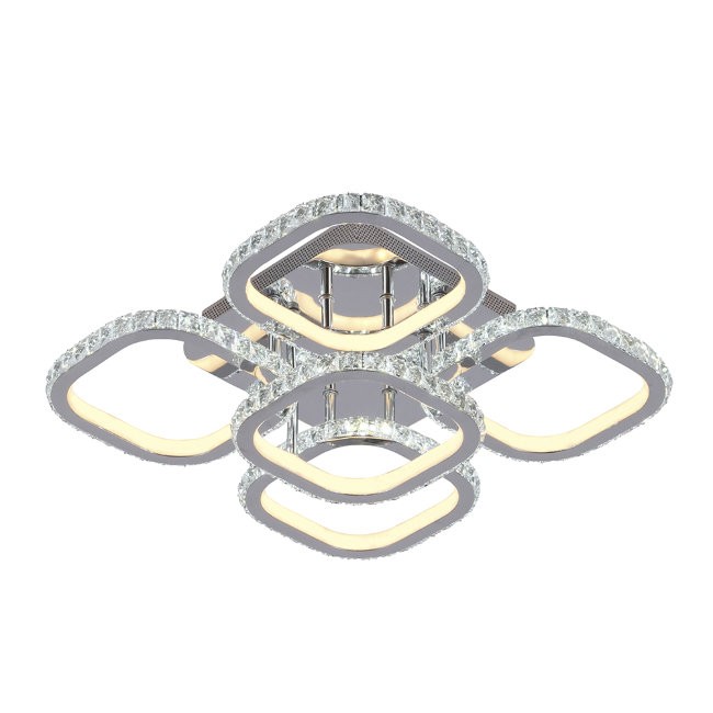 Потолочная люстра с пультом Флери Seven Fires SF7014/5CS-CR