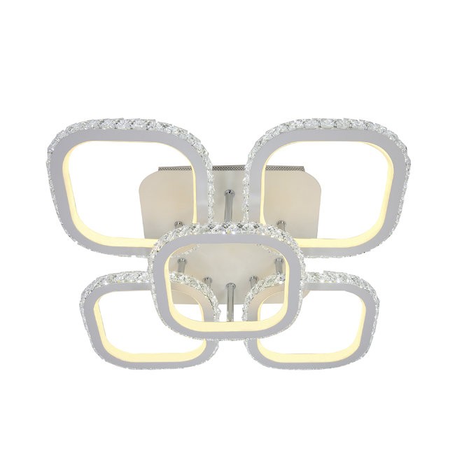 Потолочная люстра с пультом Флери Seven Fires SF7014/5CS-WT