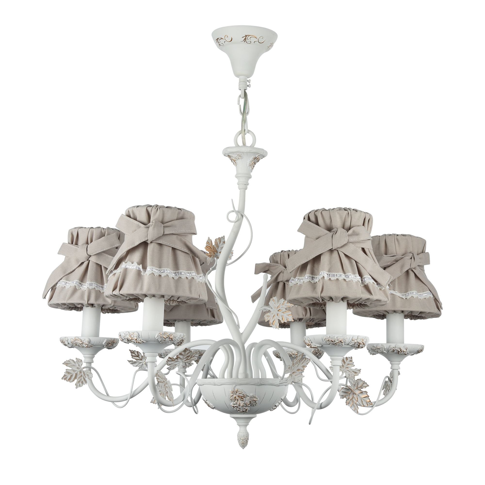 Люстра подвесная с цветочками Orfeo ARM393-06-W Maytoni