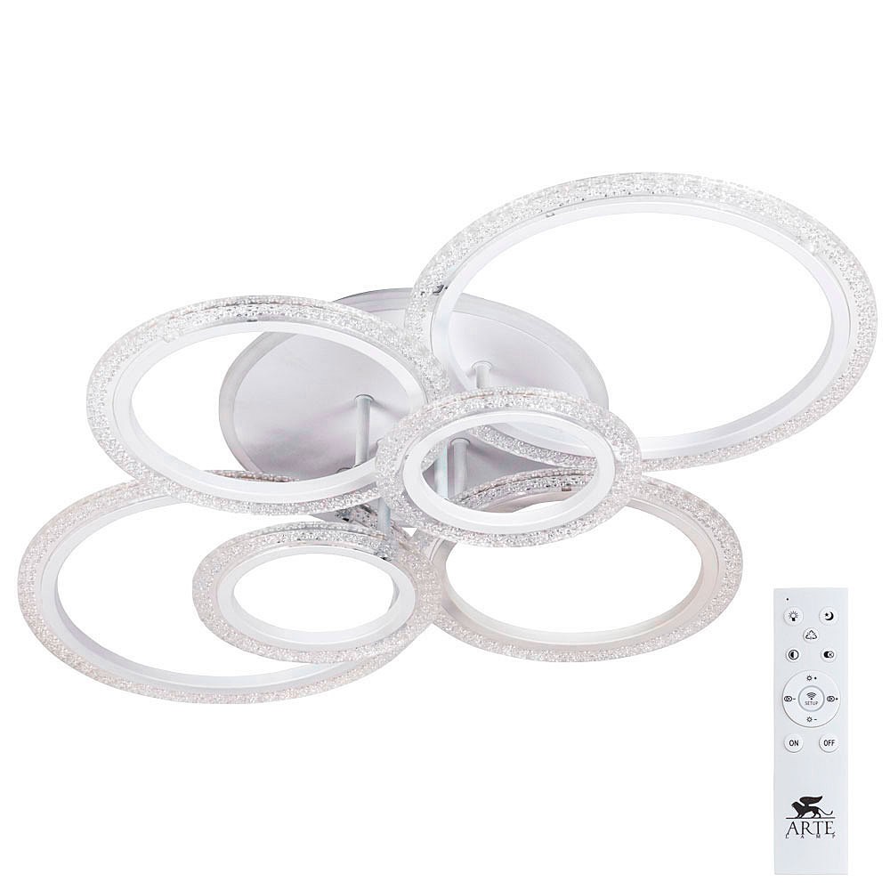Потолочная светодиодная люстра Camelia Arte Lamp A2516PL-90WH