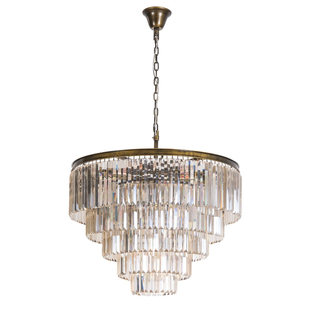 Подвесная хрустальная люстра Nova Divinare 3005/23 SP-18