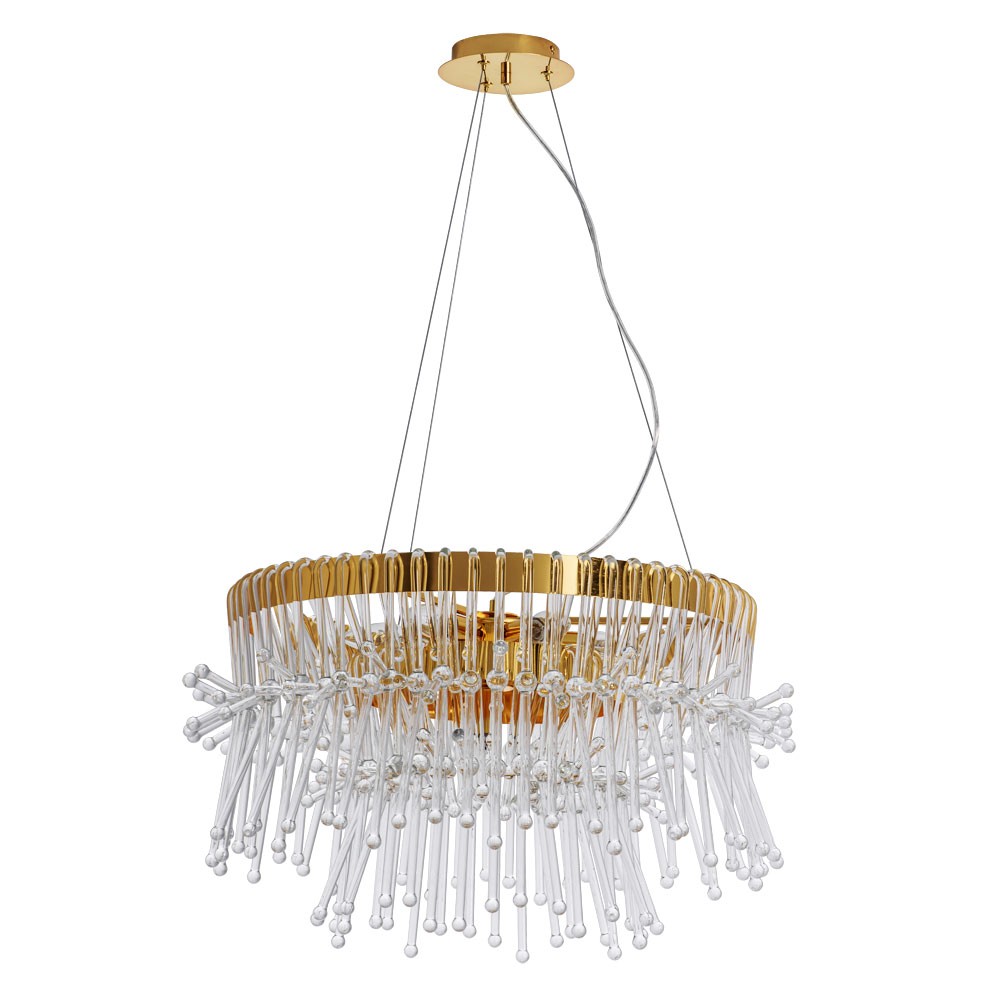 Подвесная хрустальная люстра Vetro Divinare 7565/01 SP-7