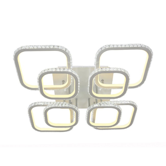 Потолочная люстра с пультом Флери Seven Fires SF7014/8C-WT