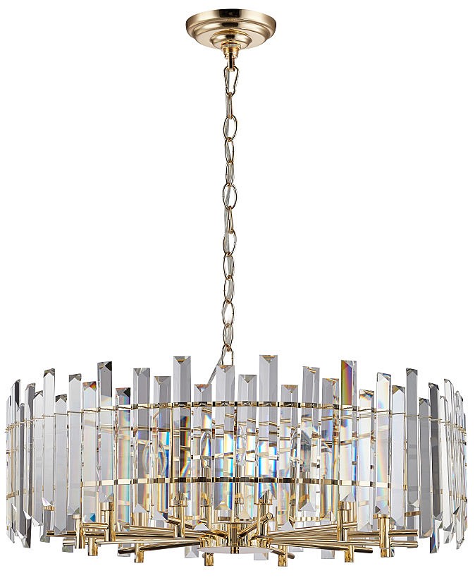 Подвесная хрустальная люстра Feeriya Stilfort 2114/03/12P