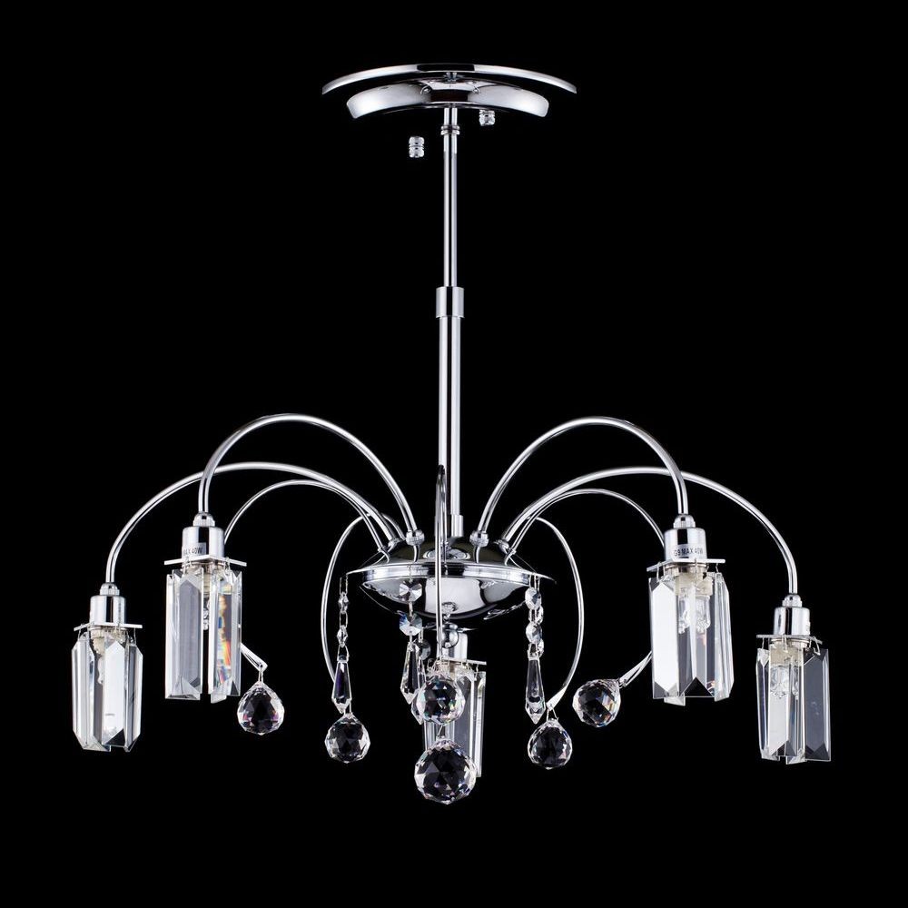 Люстра на штанге Maytoni Fountain MOD605-05-N