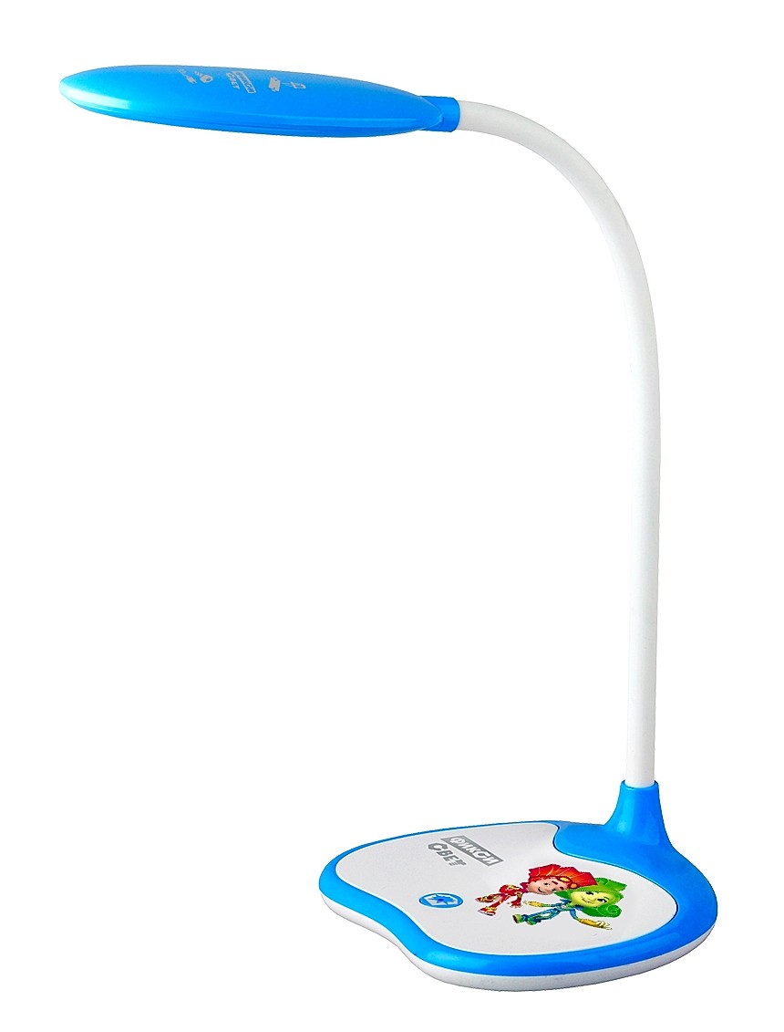 Офисная настольная лампа ЭРА NLED-433-6W-BU