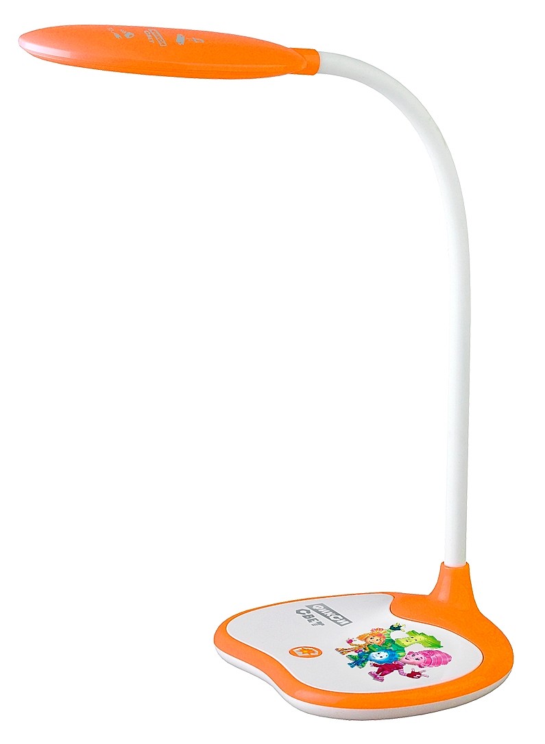 Офисная настольная лампа ЭРА NLED-433-6W-OR