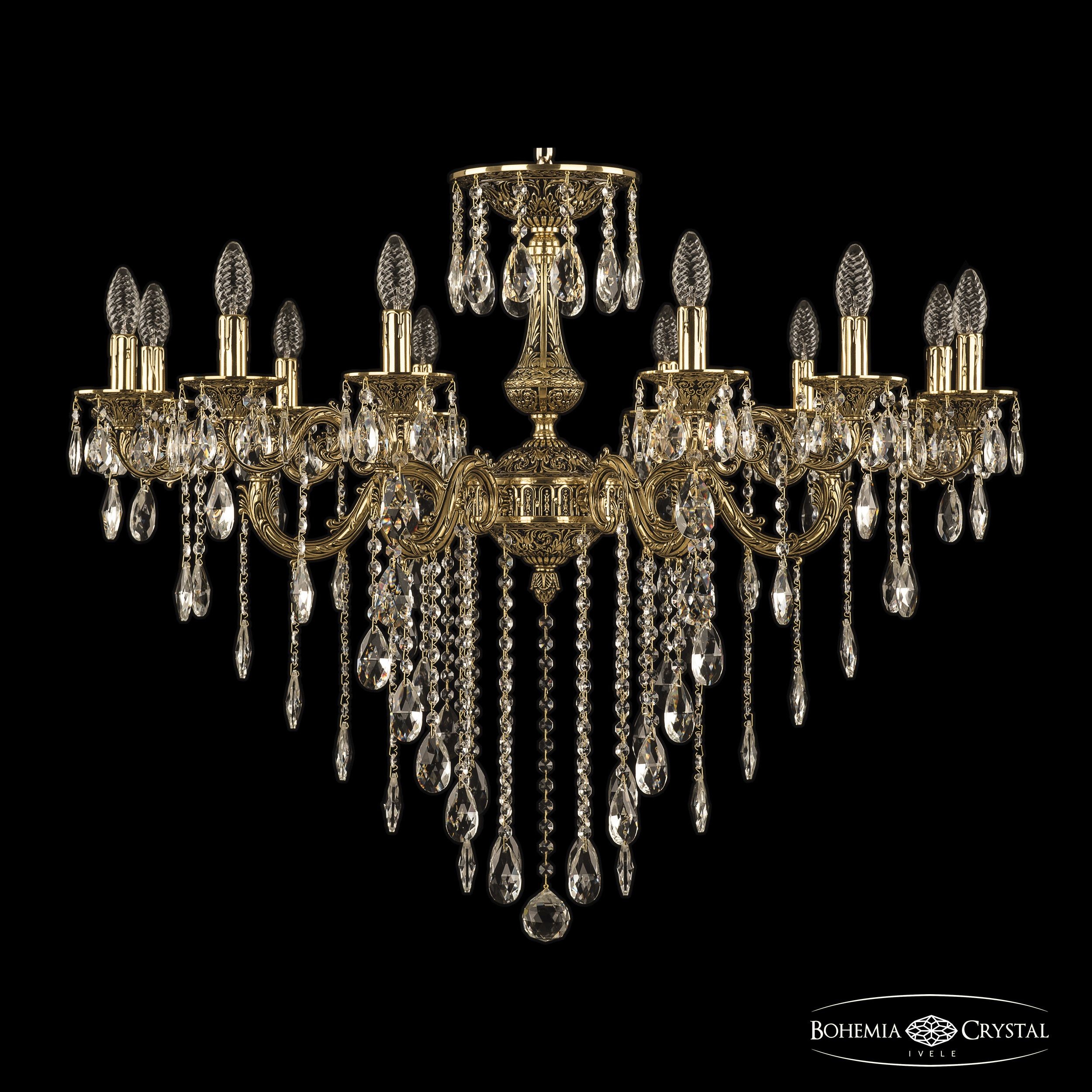Подвесная хрустальная люстра Florence Bohemia 71104/12/350 B GB