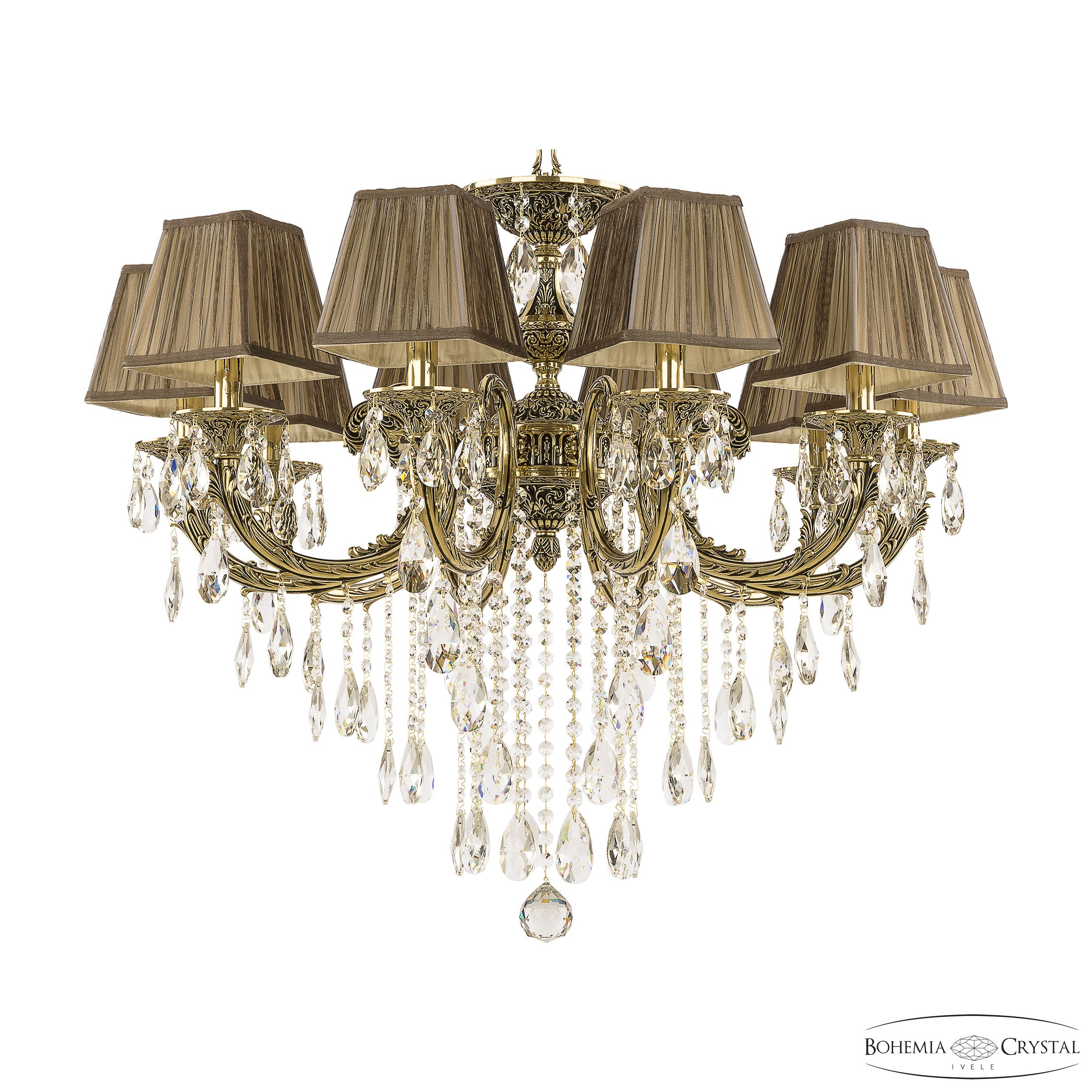 Подвесная хрустальная люстра Florence Bohemia 71209/10/250 B GB SQ5