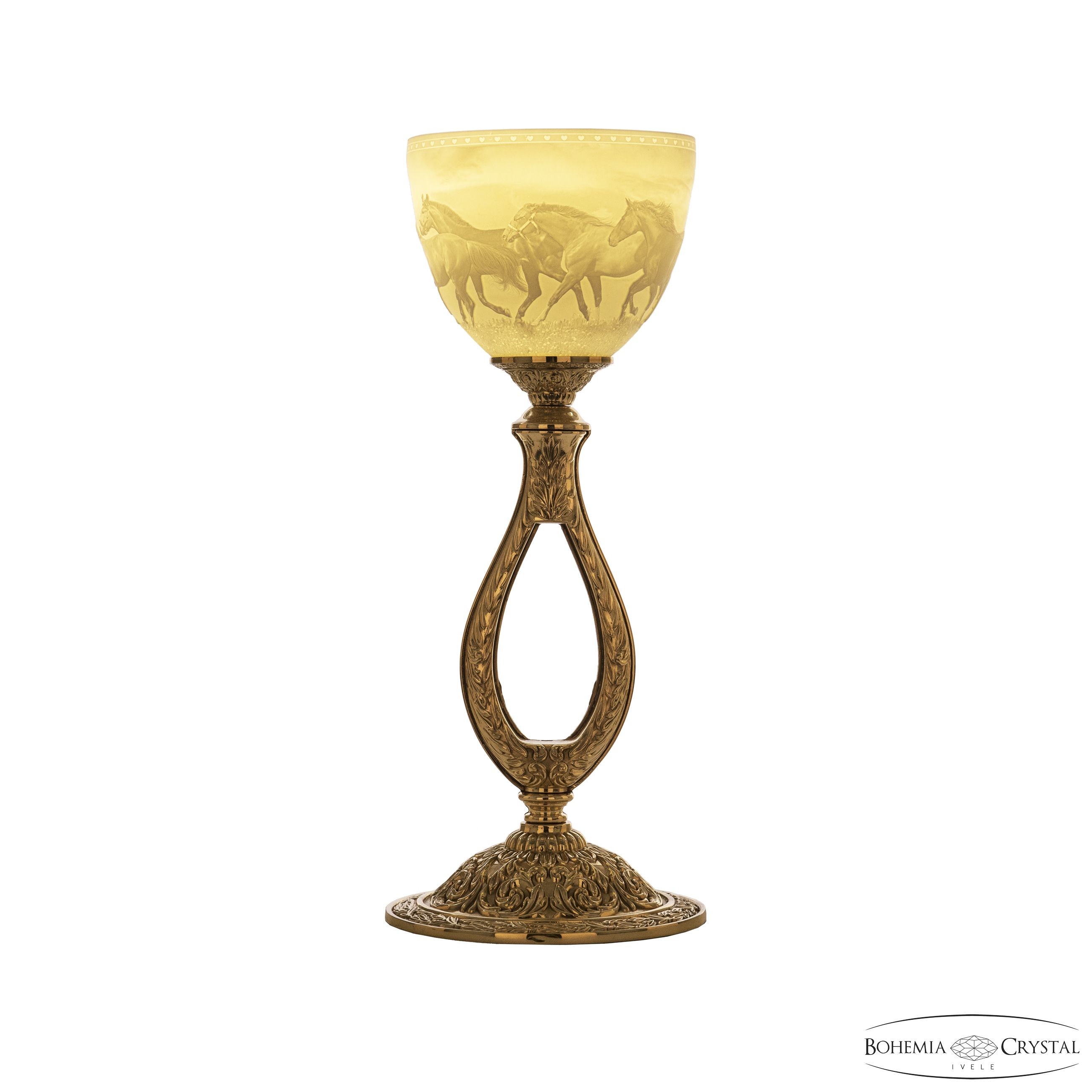 Настольная лампа Bohemia Florence 71300L/15 G P1 Horse