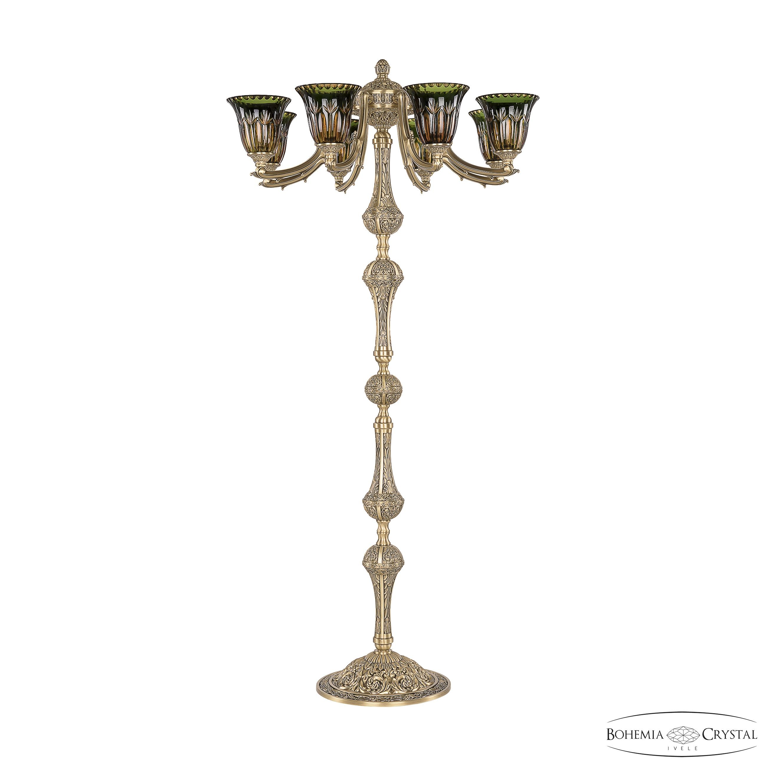 Торшер Bohemia Verona 72009T/8/210 FP P2 U Amber-Green/H-1I