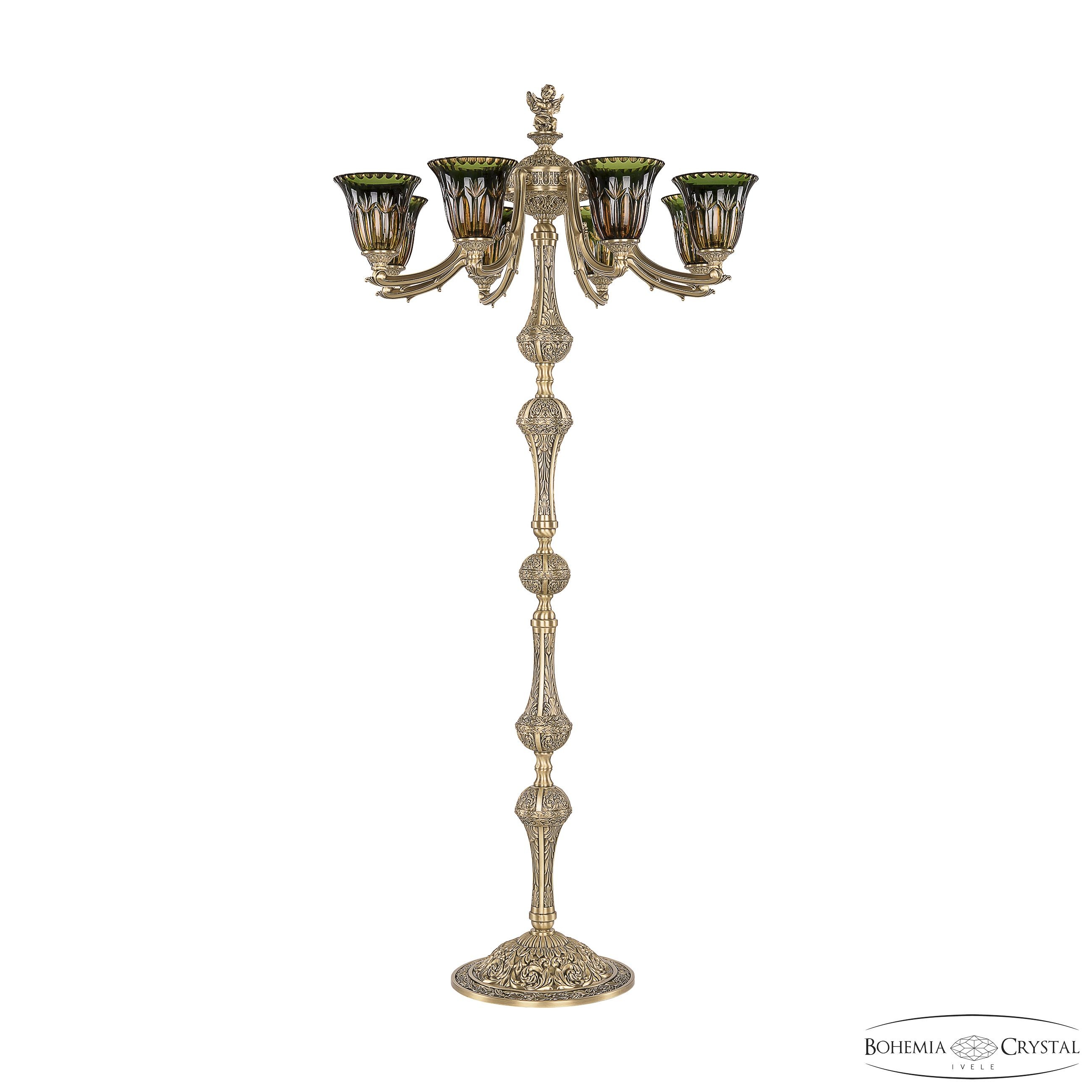 Торшер Bohemia Verona 72009T/8/210 FP P2 U Amber-Green/H-1I FA1S