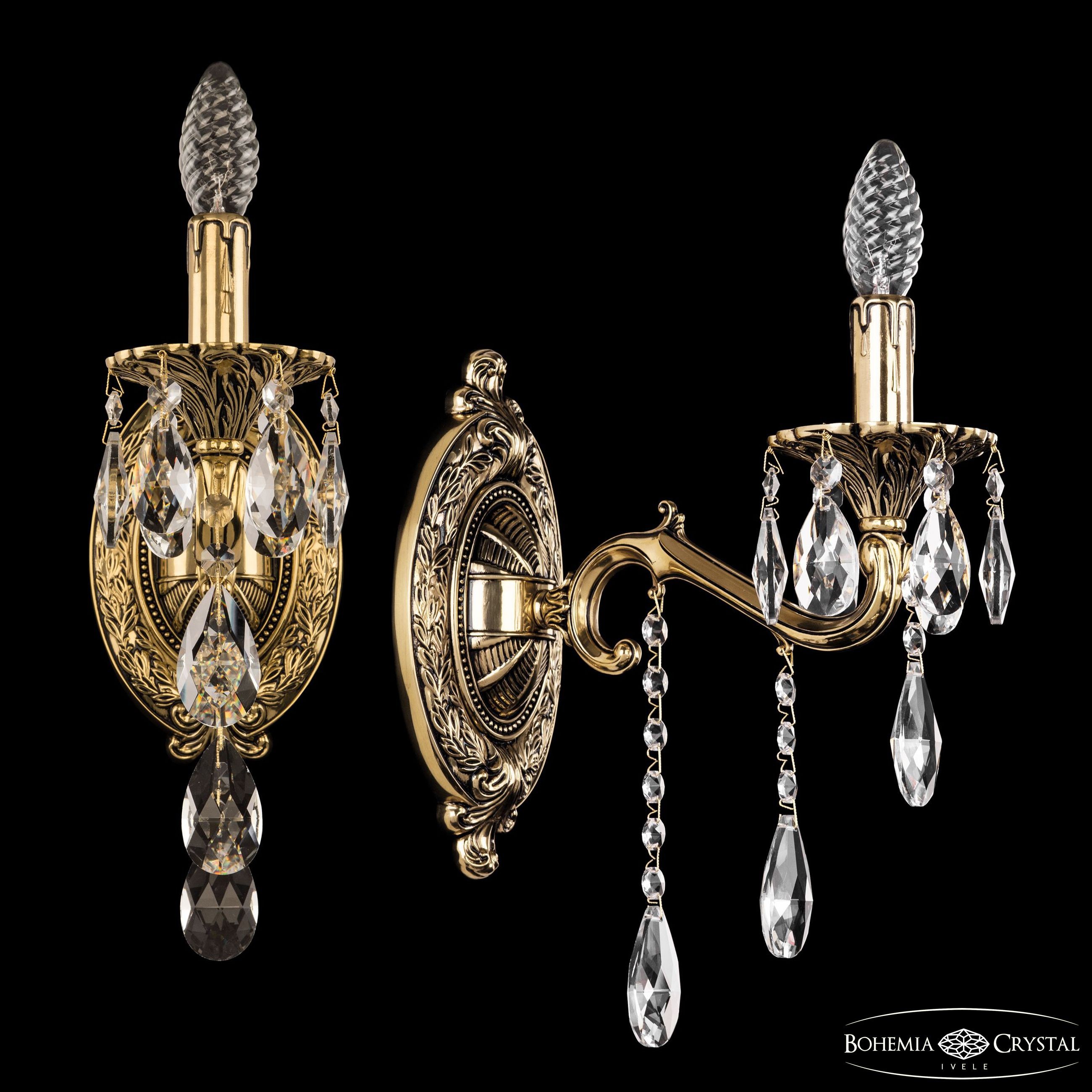 Настенное бра Bohemia Verona 7202B10/1/175 B GB