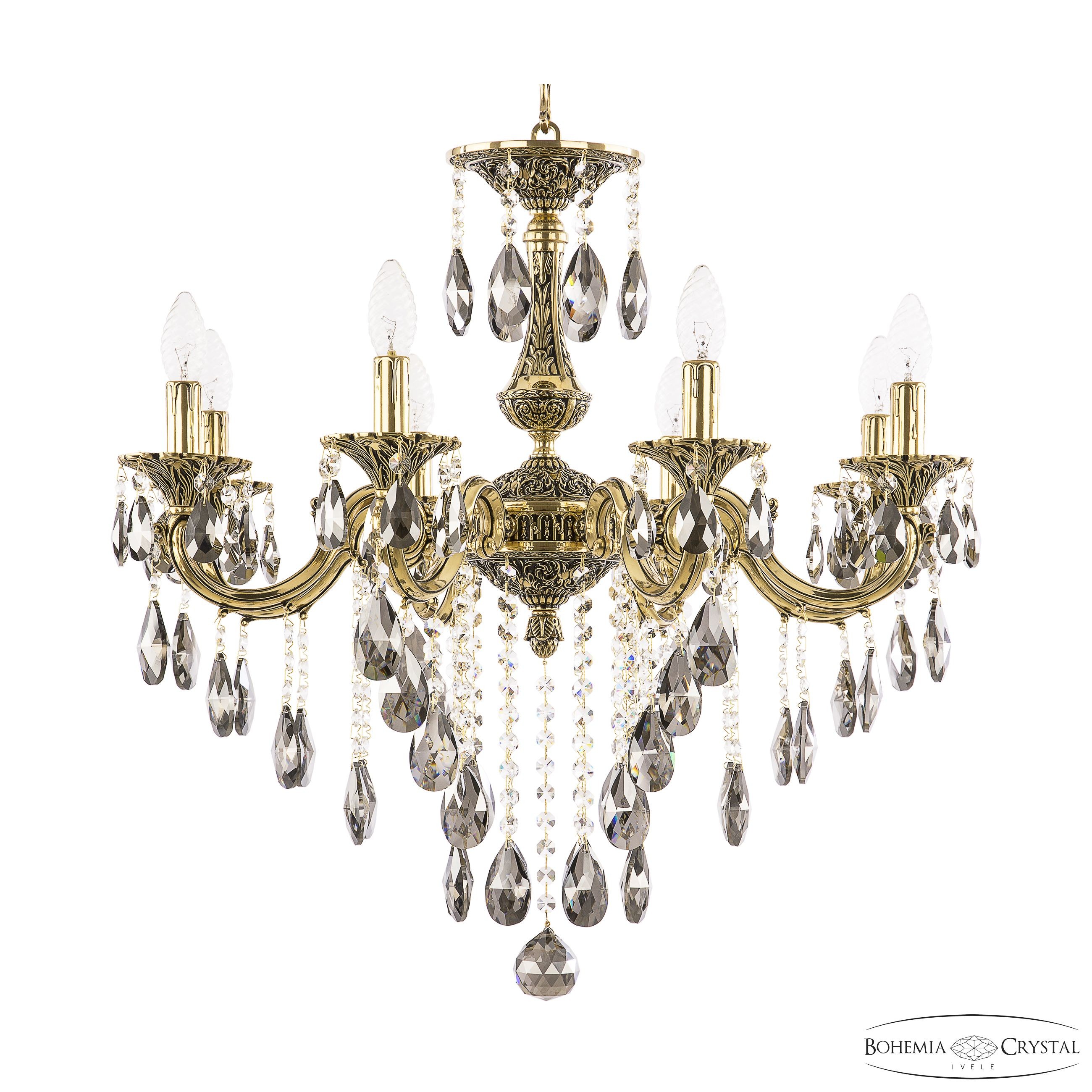 Подвесная хрустальная люстра Verona Bohemia 72101/8/210 B GB K731