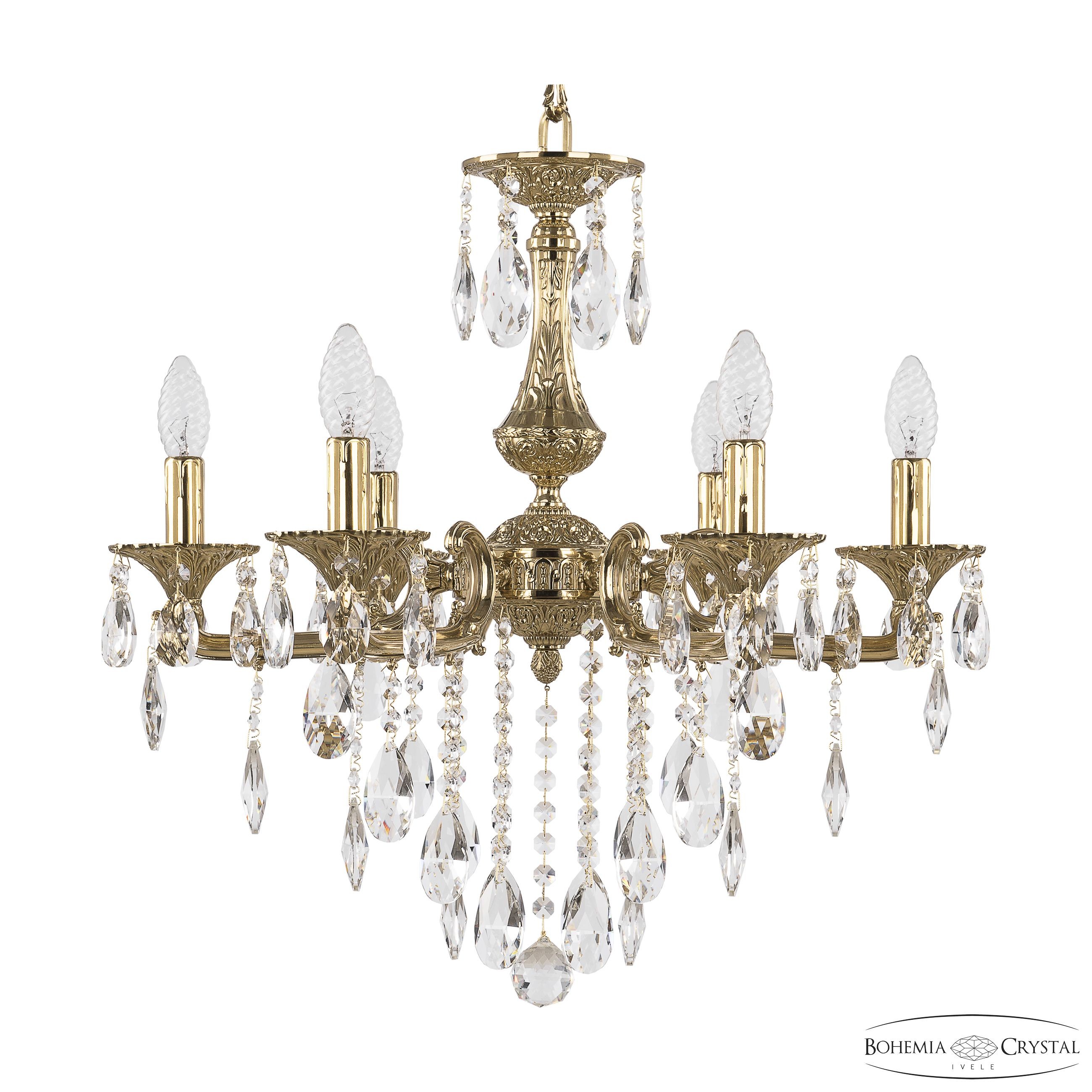 Подвесная хрустальная люстра Verona Bohemia 72115/6/125 B G