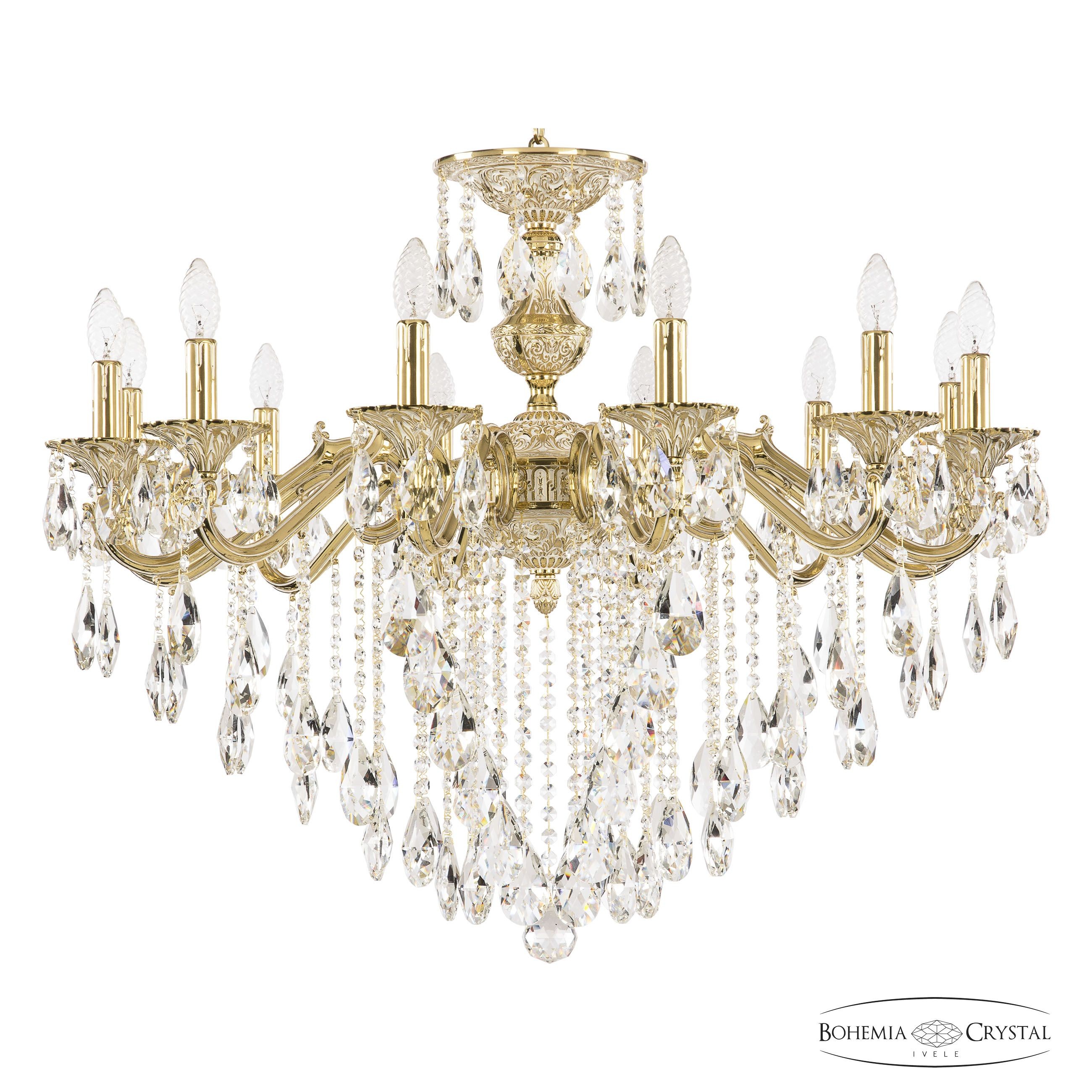 Подвесная хрустальная люстра Verona Bohemia 72202/10/300 B GW