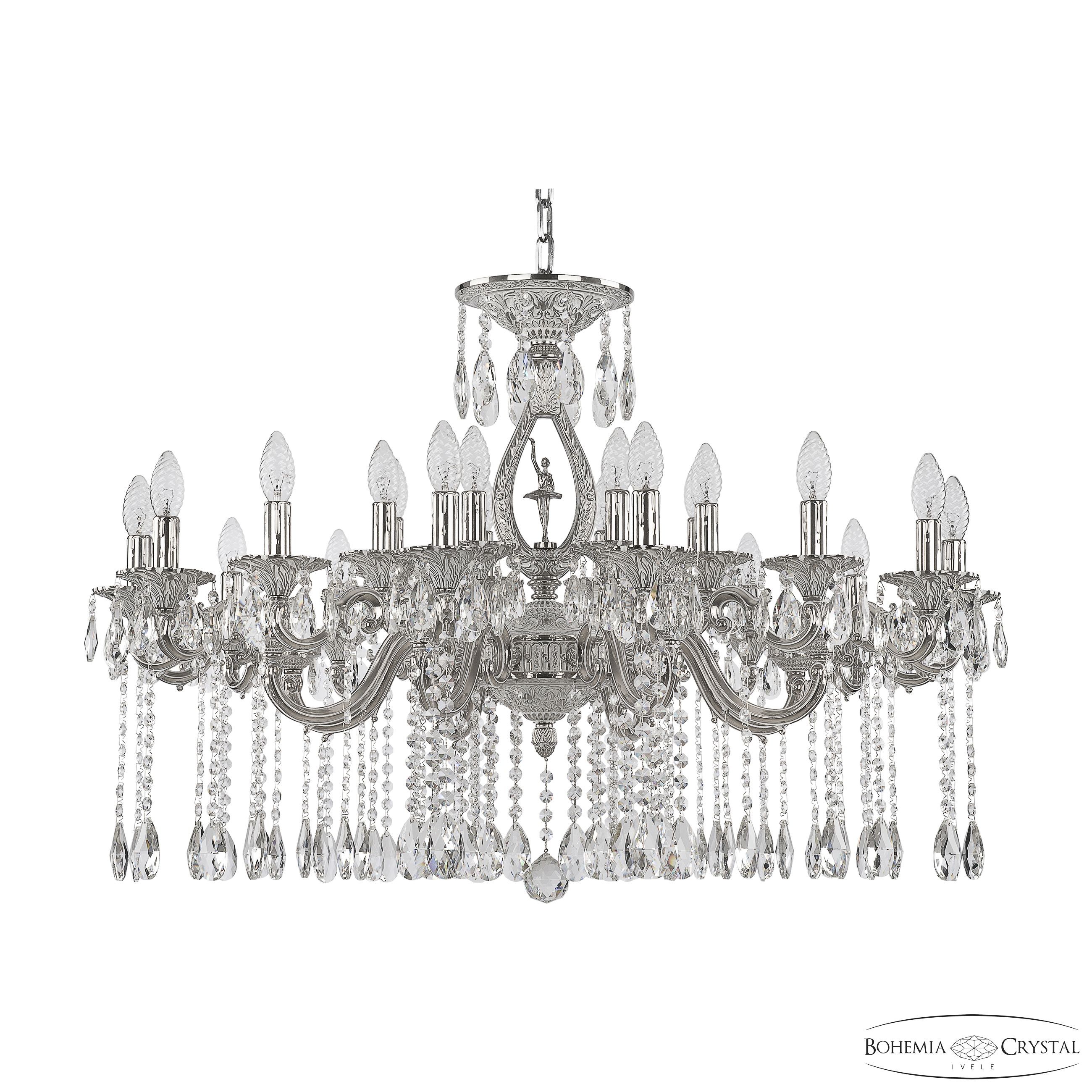 Подвесная хрустальная люстра Verona Bohemia 72405/24/365 A NW FD2M