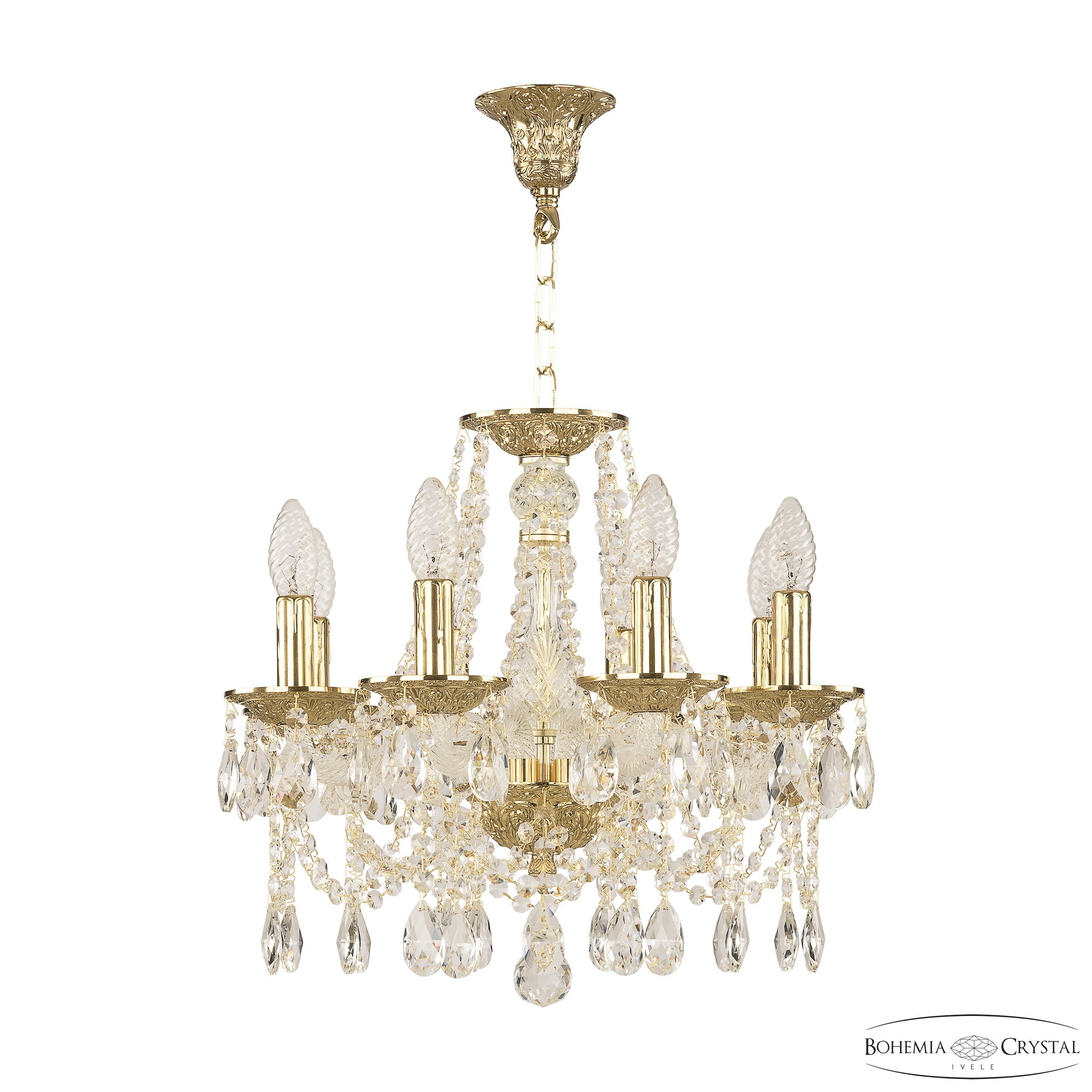 Подвесная хрустальная люстра 1607 Bohemia 1607/8/141 G