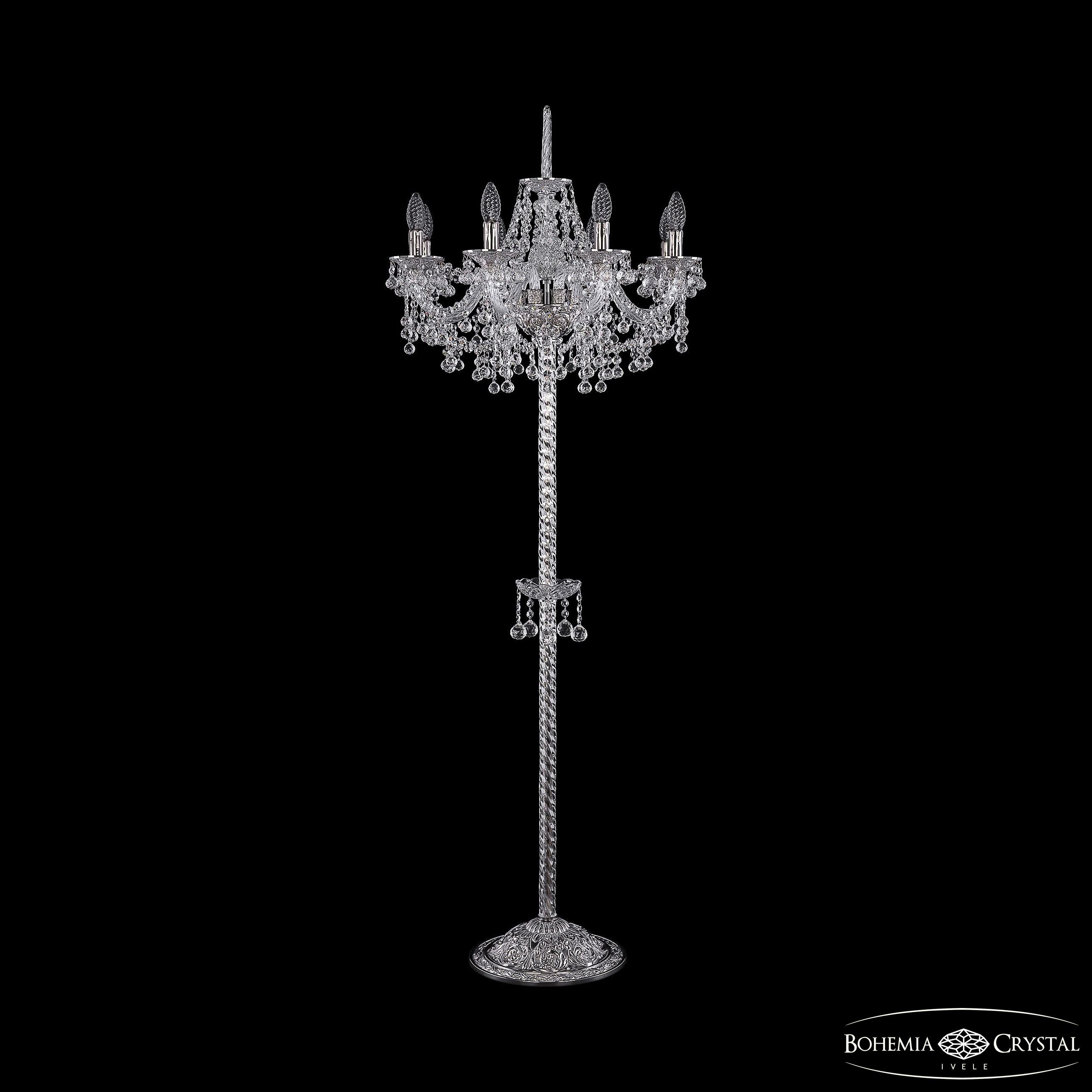 Торшер Bohemia 1609 16109T9/8/195-160 Ni