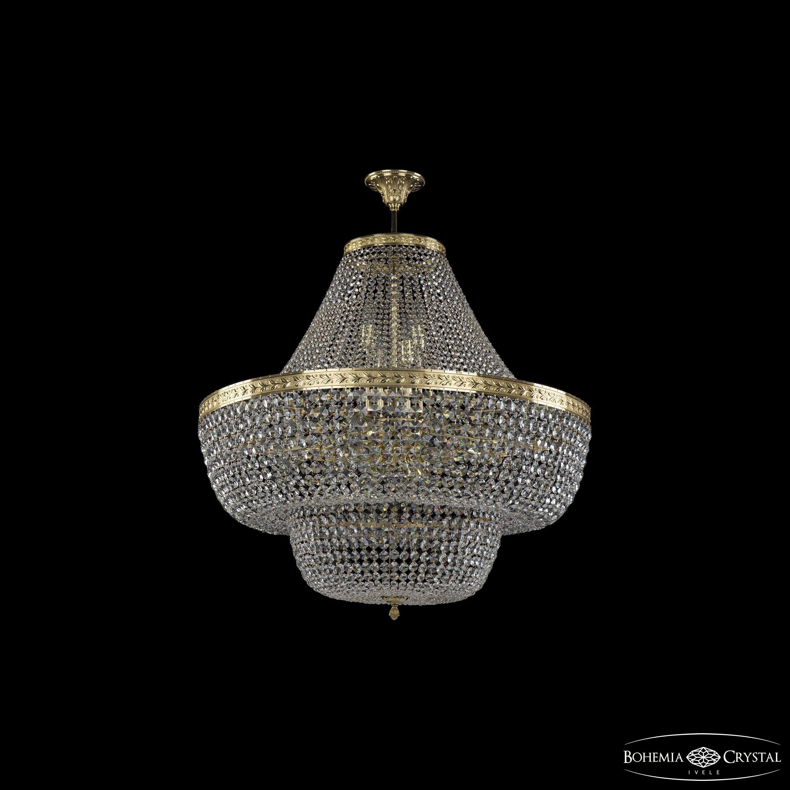 Потолочная хрустальная люстра Bohemia 1910 19101/H1/90IV G C1