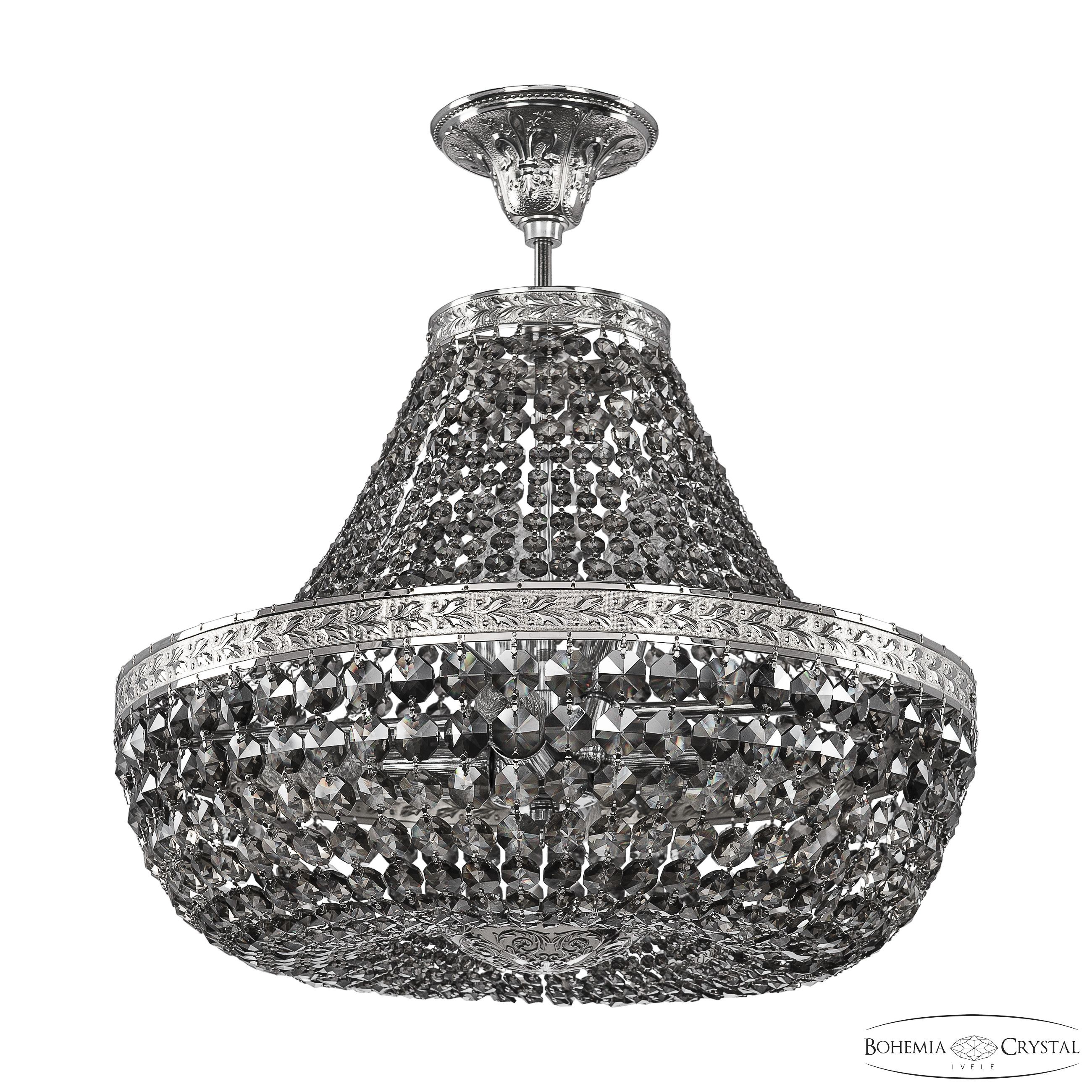 Потолочная хрустальная люстра Bohemia 1911 19111/H1/45IV Ni R731