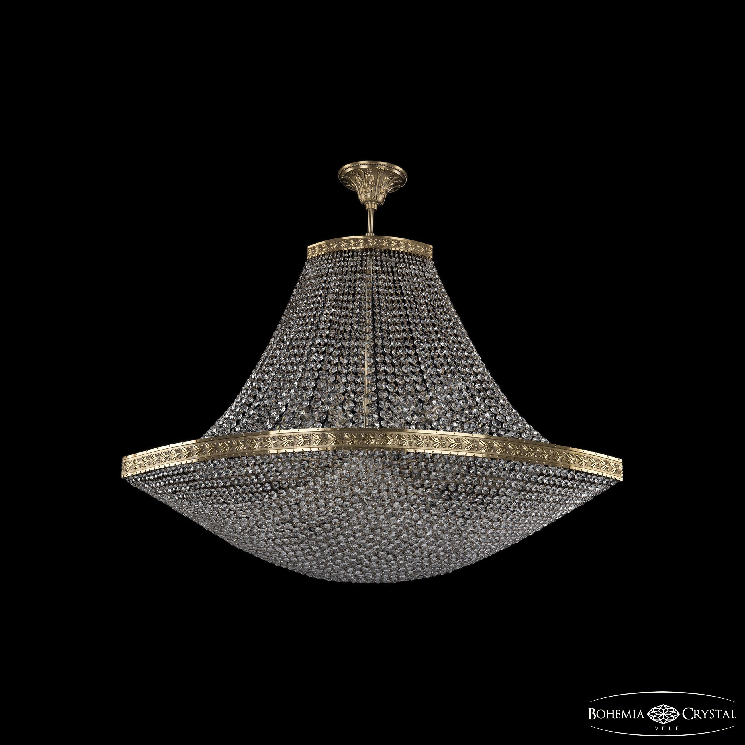 Потолочная хрустальная люстра Bohemia 1932 19323/H1/100IV Pa