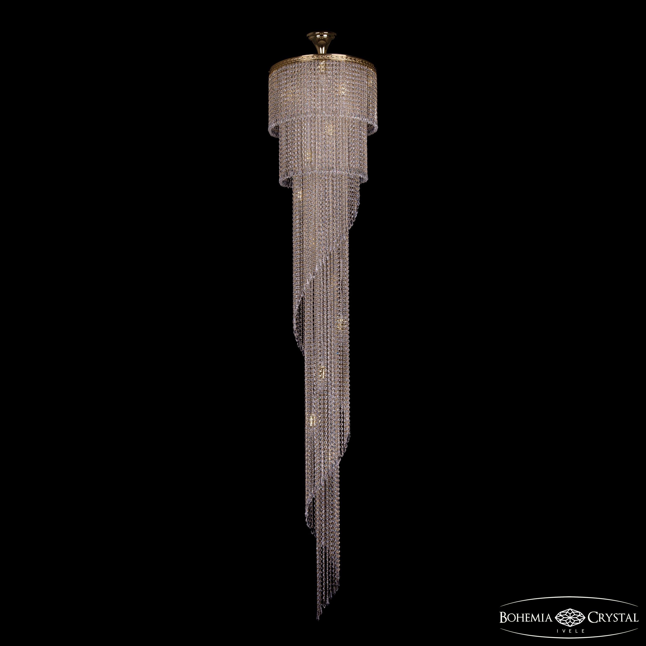 Люстра каскадная Bohemia 8311 8311/50-250 G