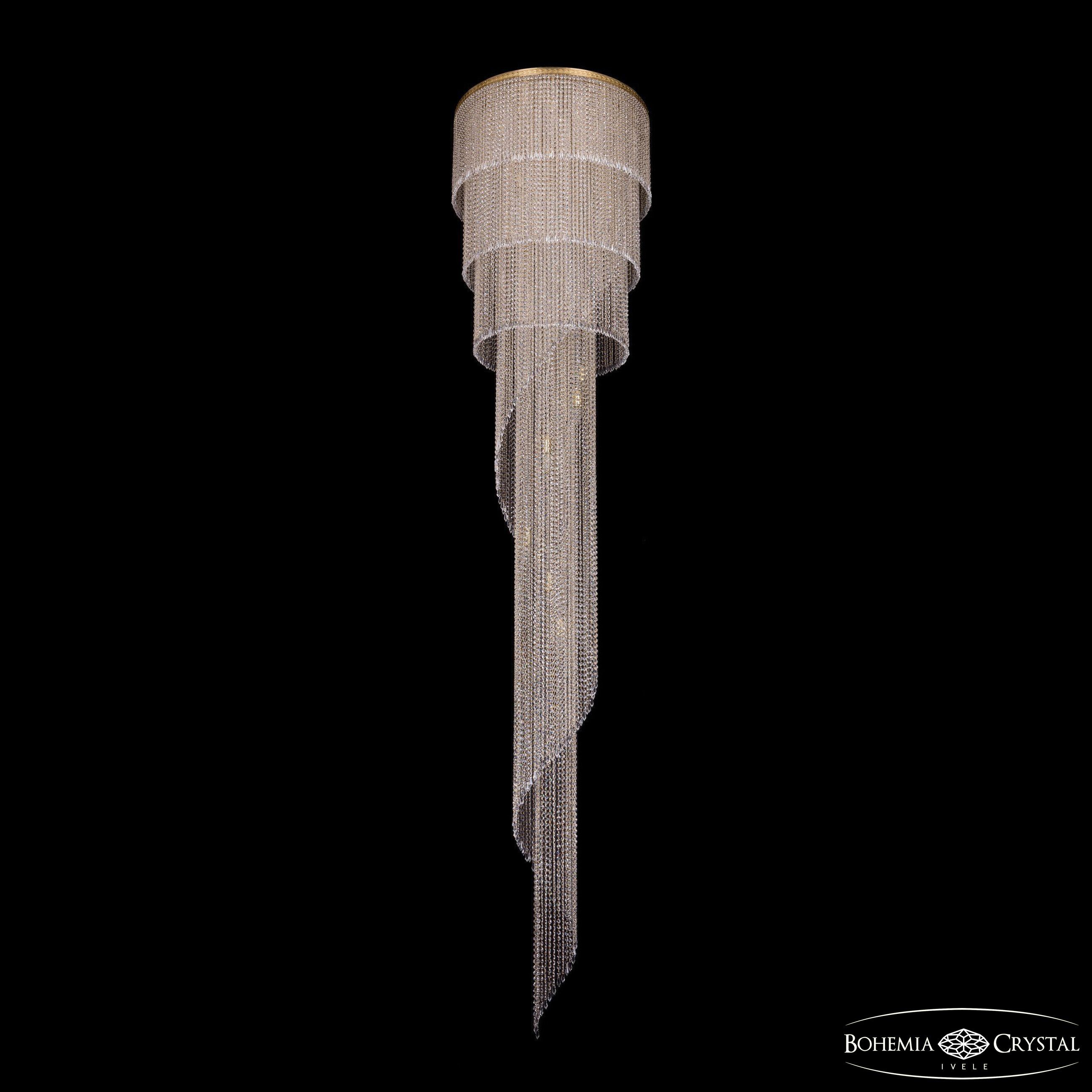 Люстра каскадная Bohemia 8311 8311/80-350 G