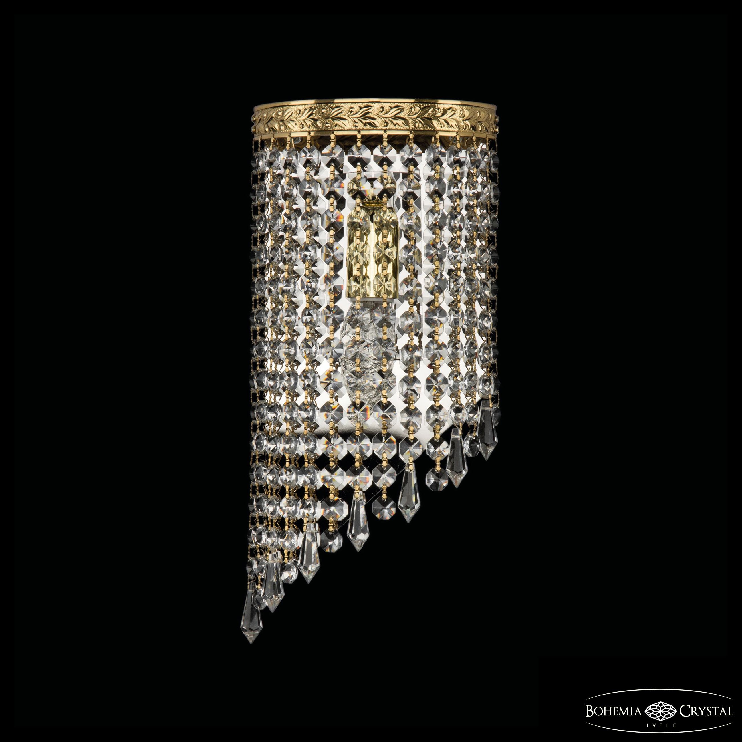 Настенное бра Bohemia 8340 83401BL/15IV-33 G Drops