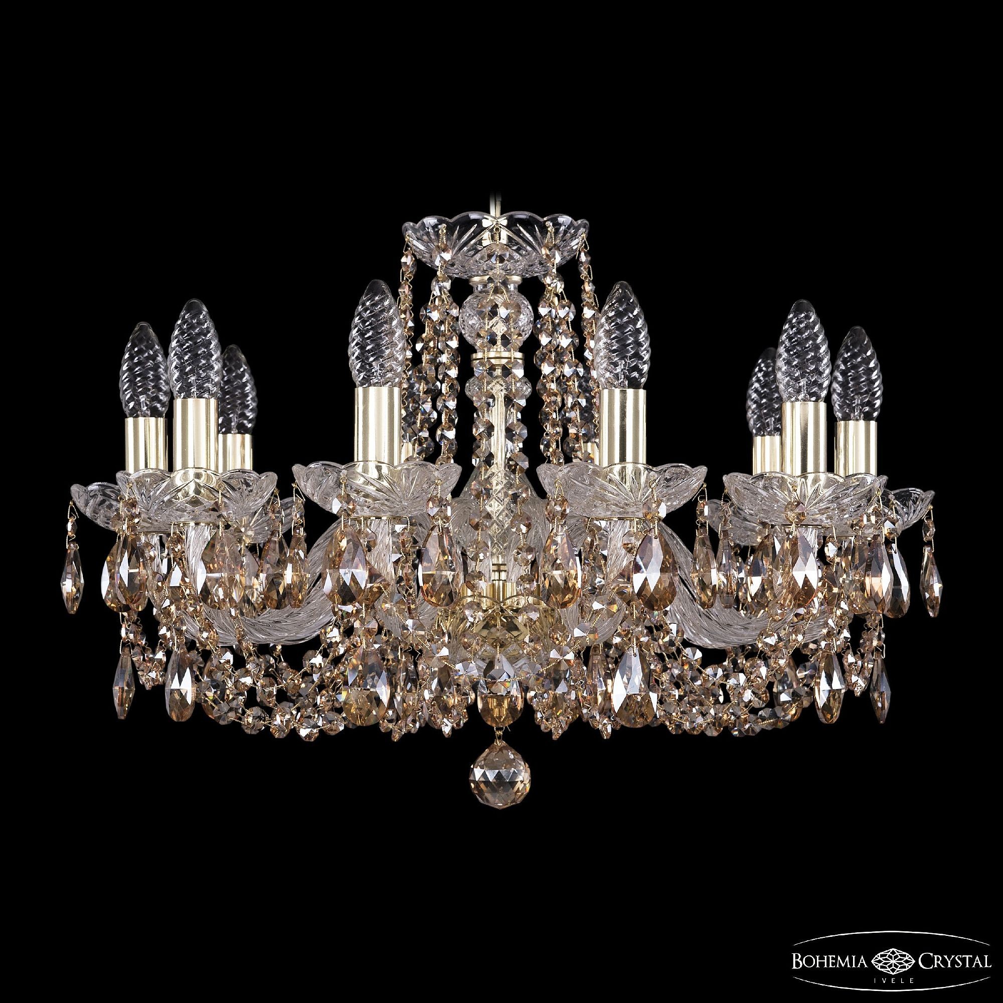 Подвесная хрустальная люстра 1402 Bohemia 1402/10/195 G R721