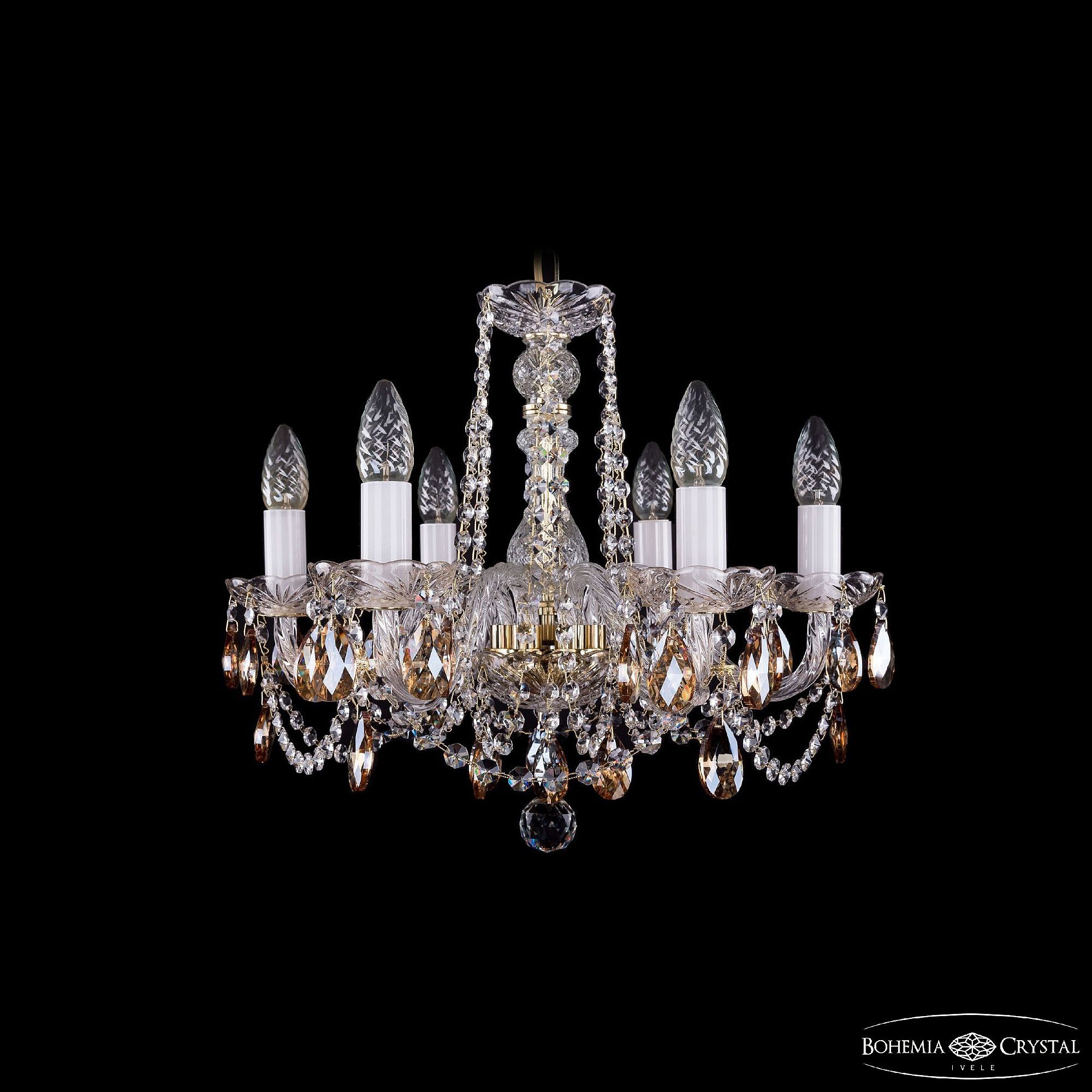 Подвесная хрустальная люстра 1402 Bohemia 1402/6/160 G K721