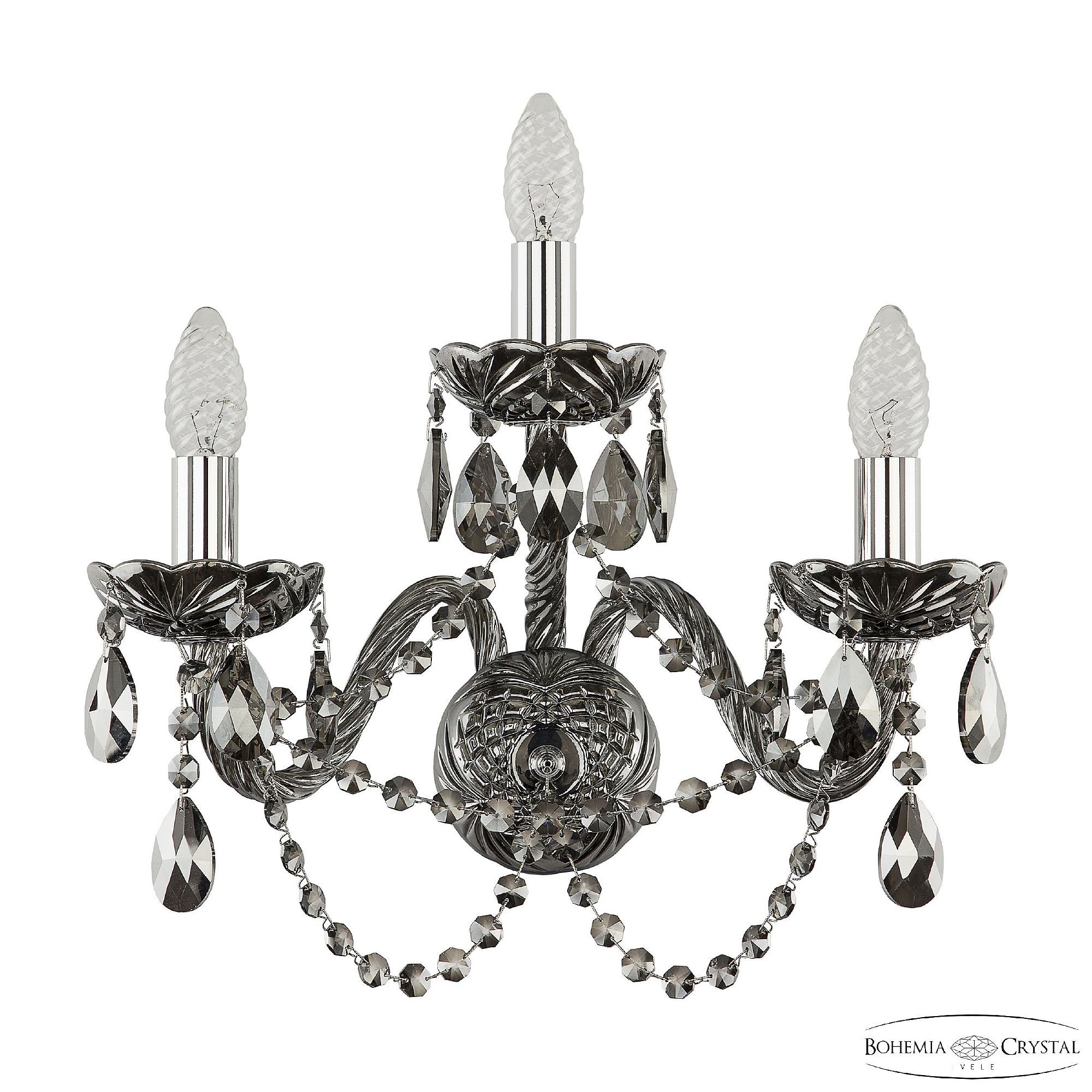 Настенное бра Bohemia 1402 1402B/2+1/160 Ni M781