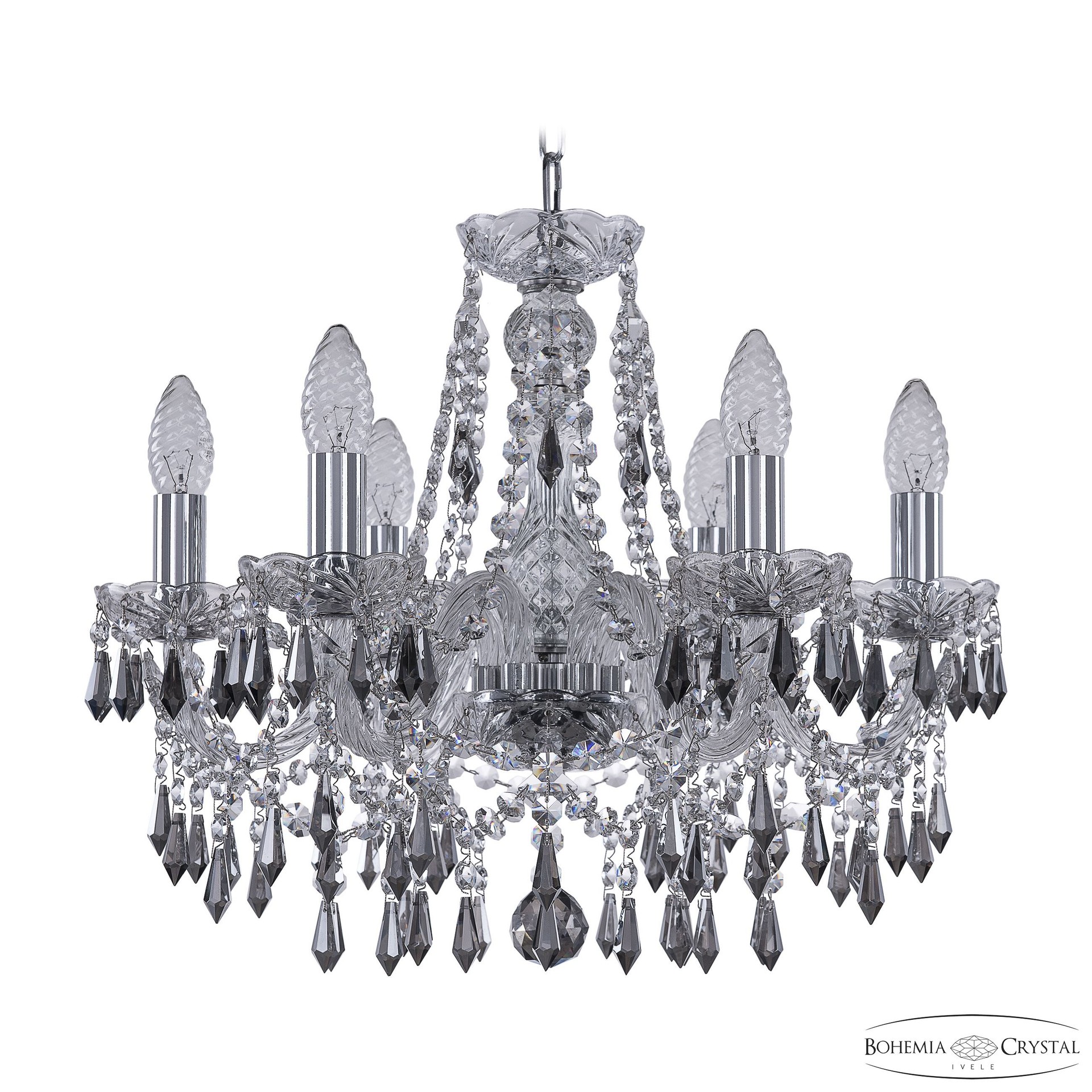 Подвесная хрустальная люстра 1403 Bohemia 1403/6/160 Ni K781