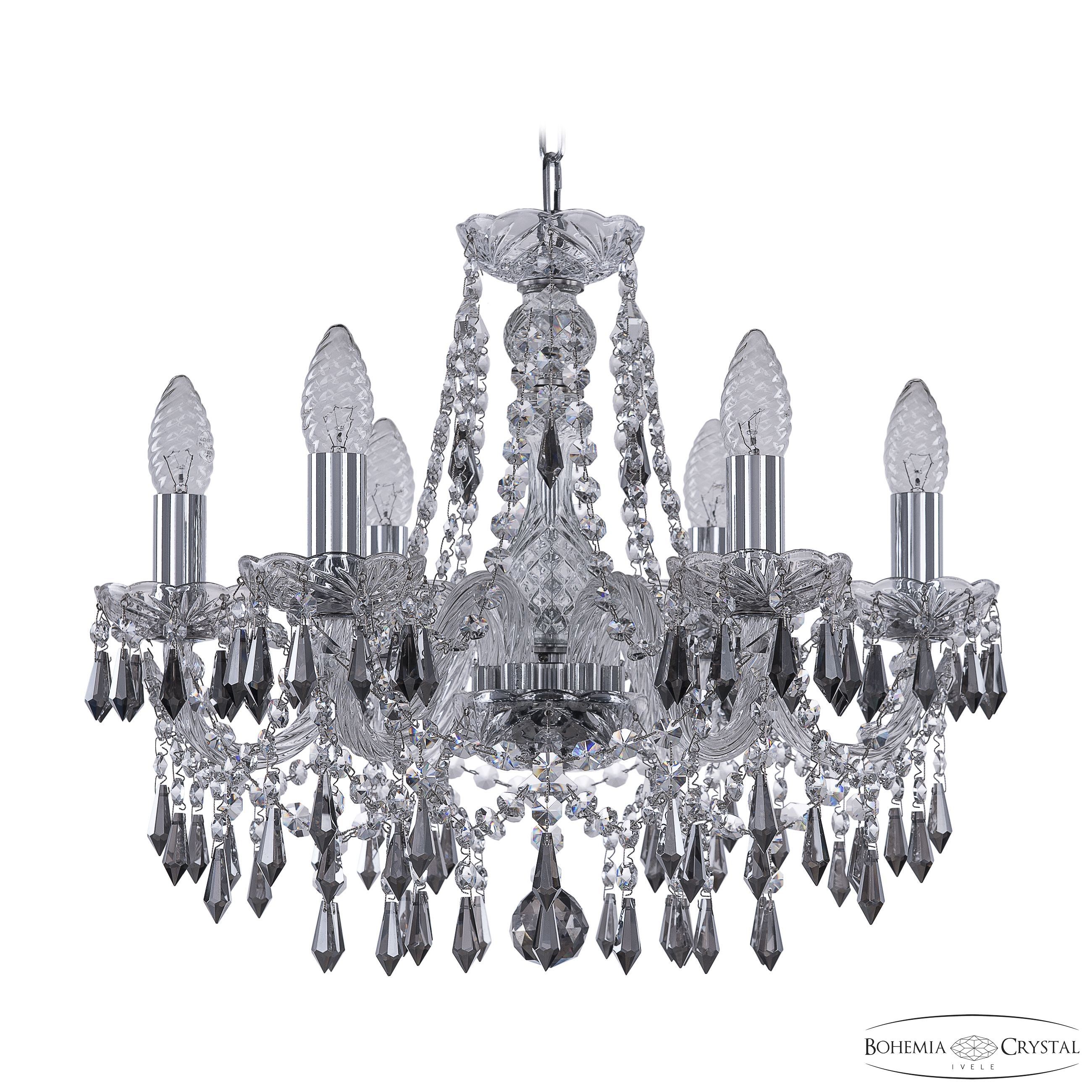 Подвесная хрустальная люстра 1403 Bohemia 1403/6/160 Ni K781