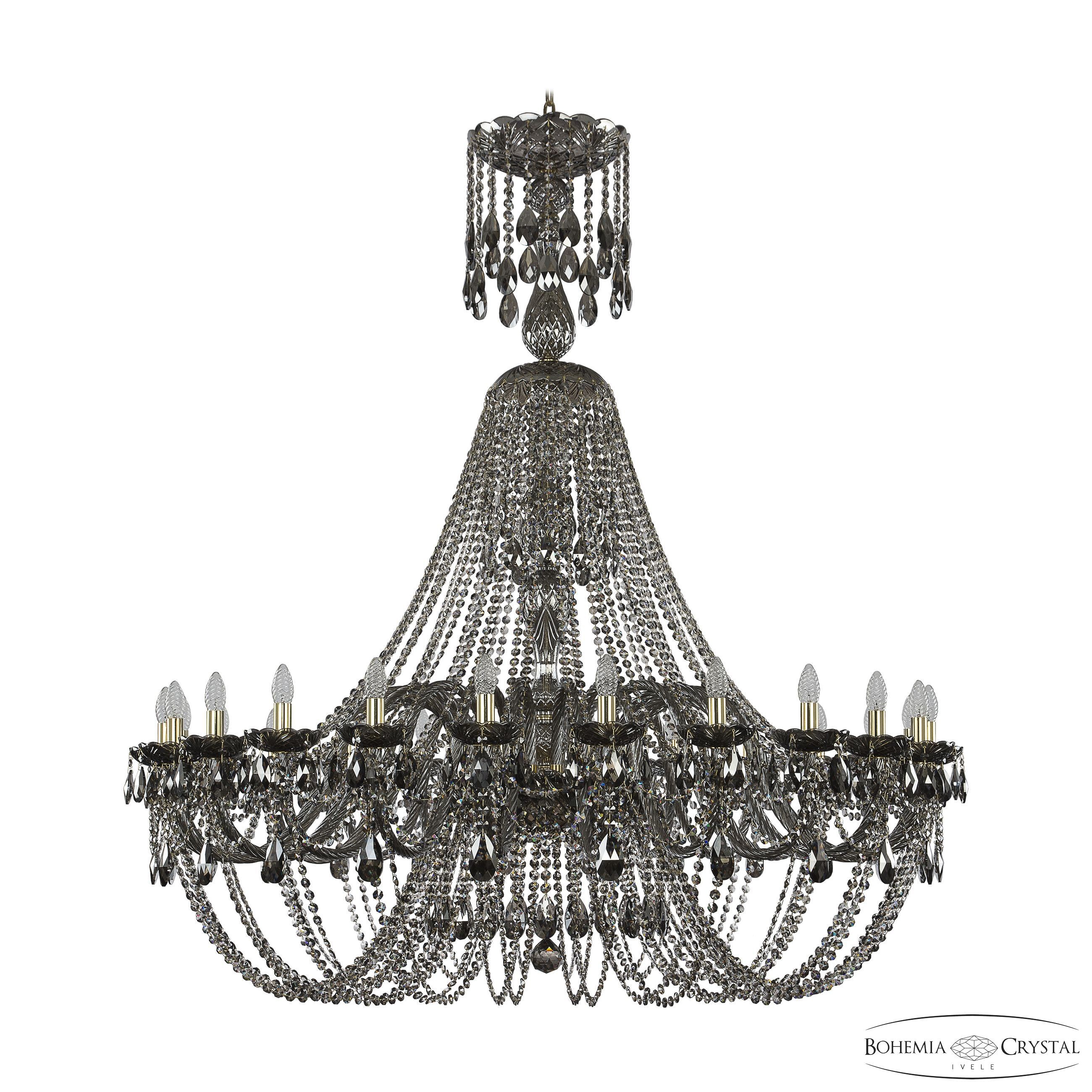 Подвесная хрустальная люстра 1406 Bohemia 1406/24/530/XL-160 G M731