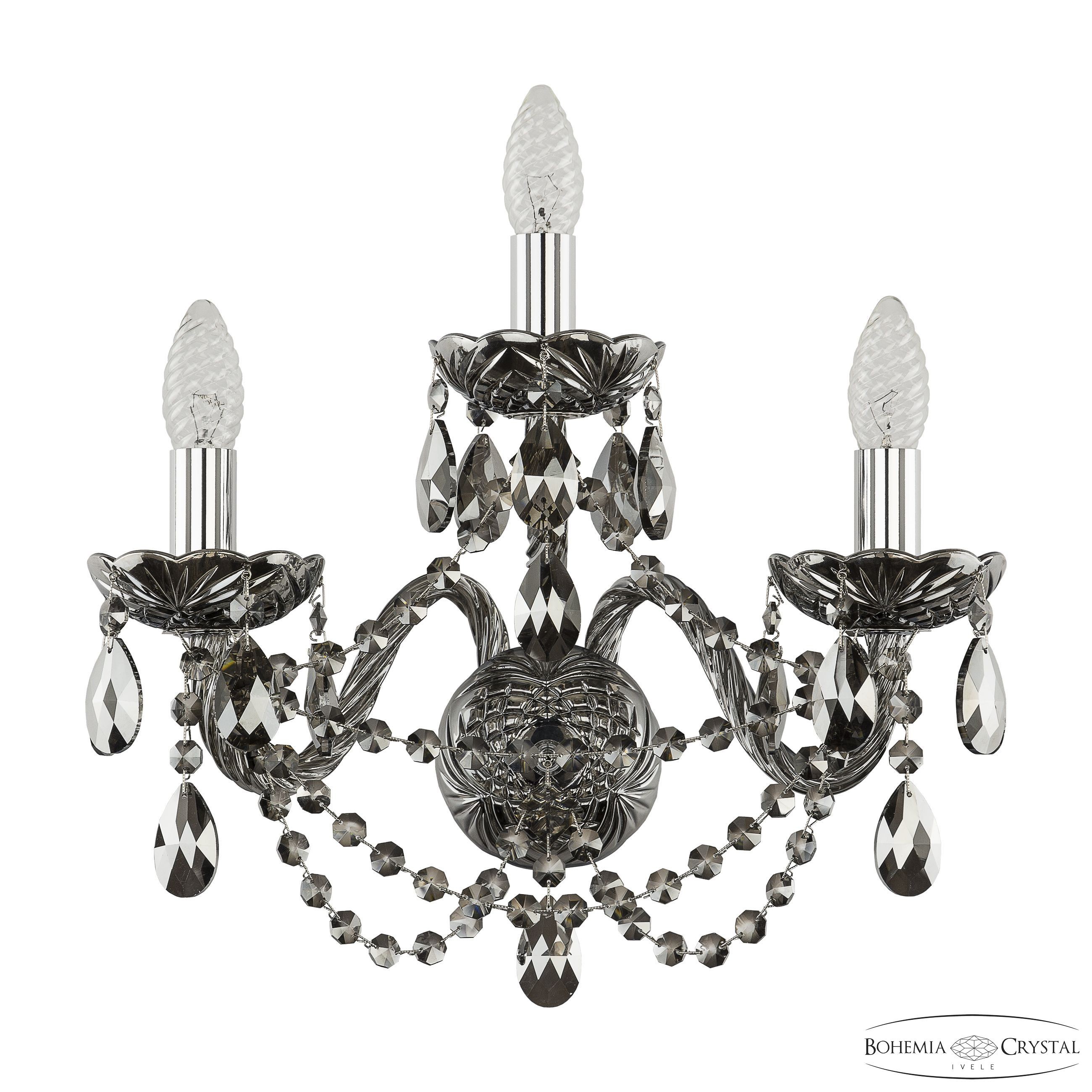 Настенное бра Bohemia 1406 1406B/2+1/160 Ni M781