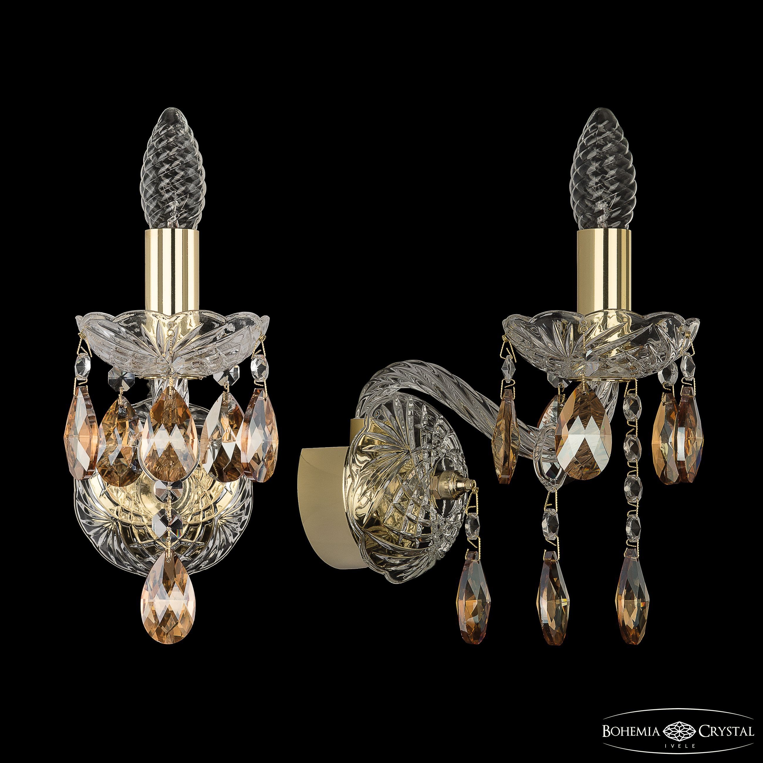 Настенное бра Bohemia 1413 1413B/1/141 G K721