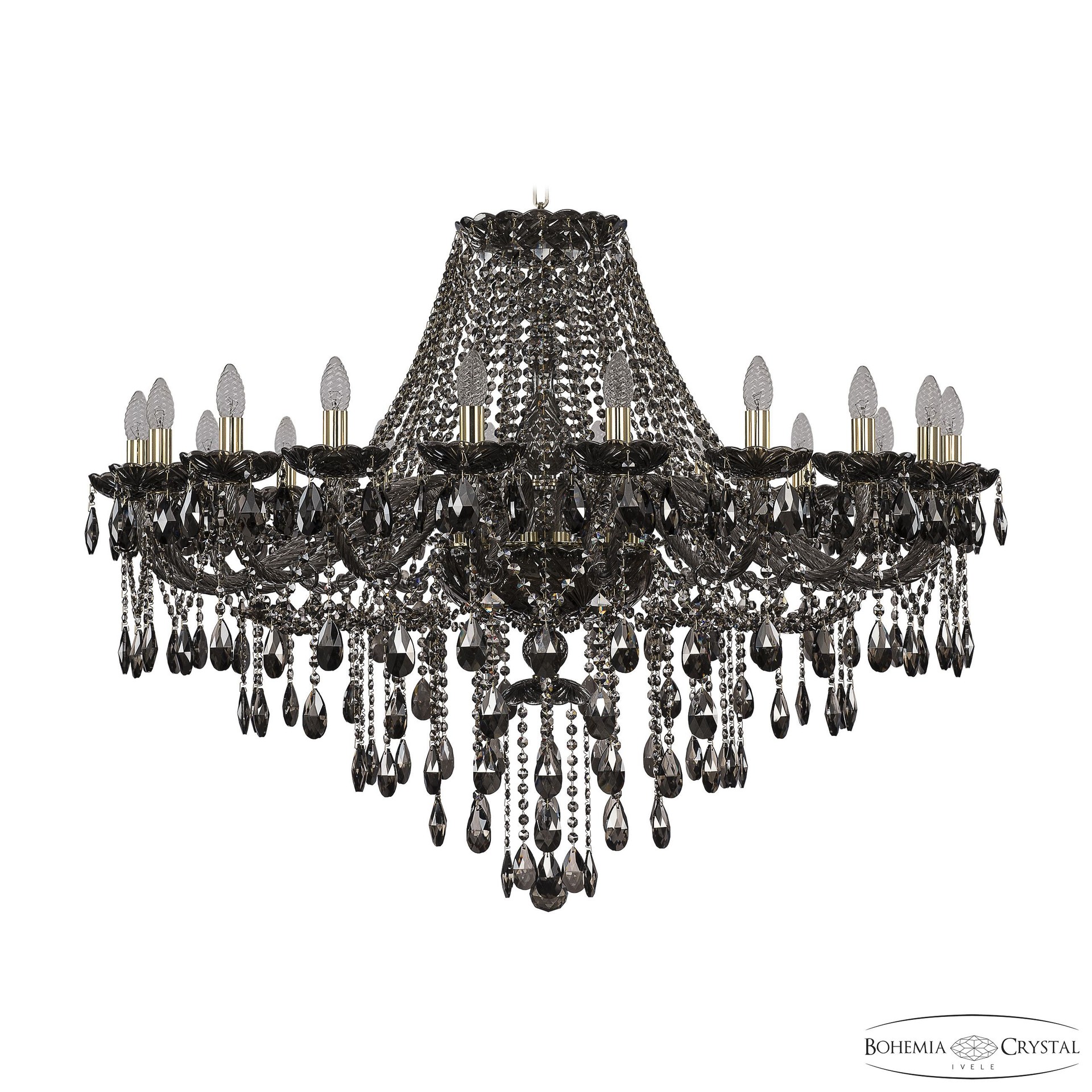 Подвесная хрустальная люстра 1415 Bohemia 1415/20/400 G M731