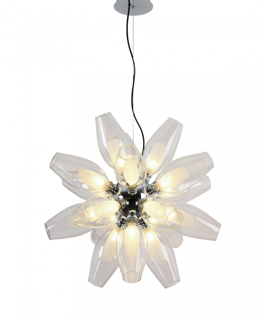 Подвесная люстра Lumina Deco LDP 1139-18 WT+CL