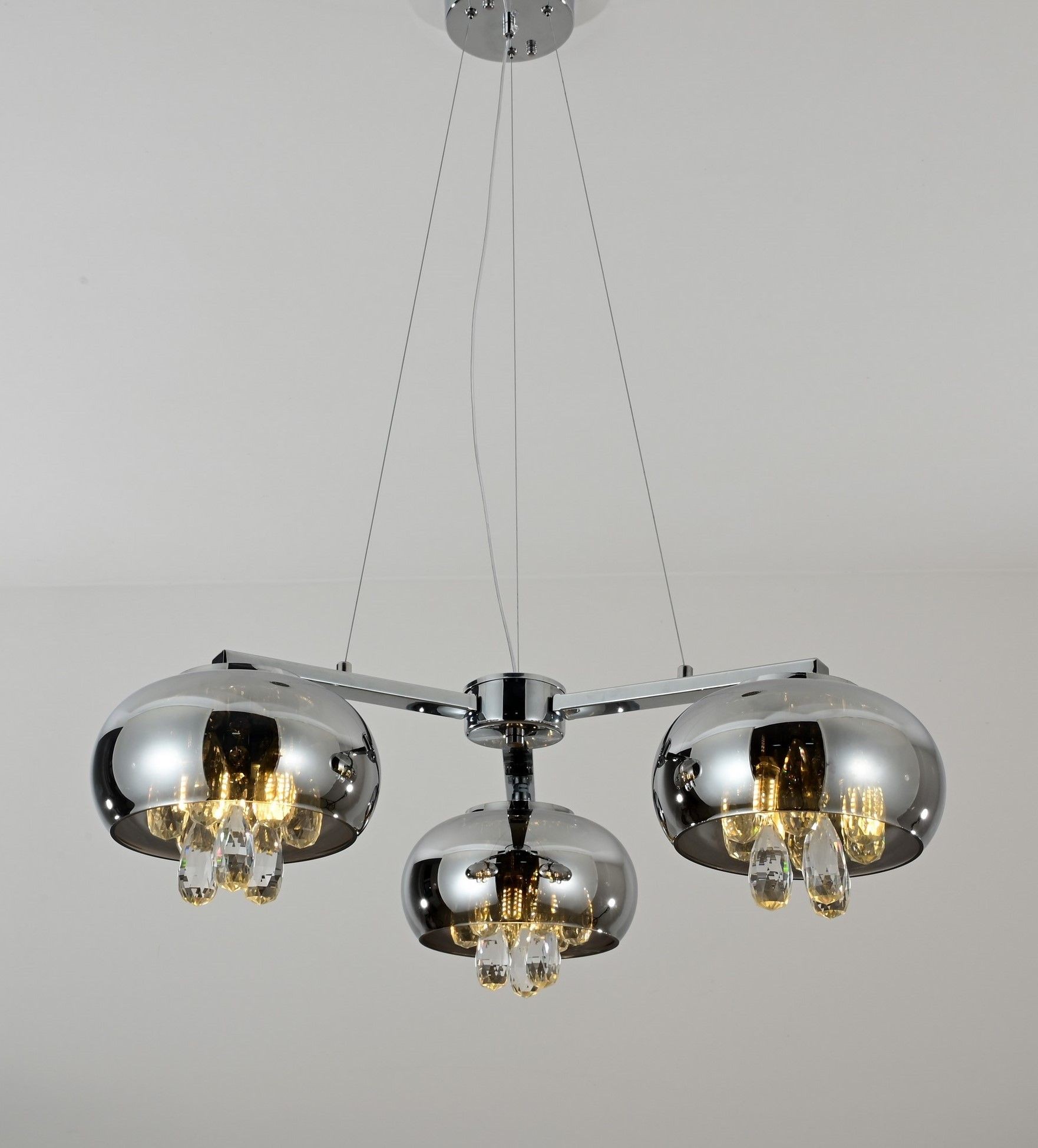 Подвесная люстра Lumina Deco Tosso LDP 8066-3-200 CHR