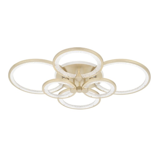 Потолочная люстра с пультом Ланчано Seven Fires SF7023/7C-SGD