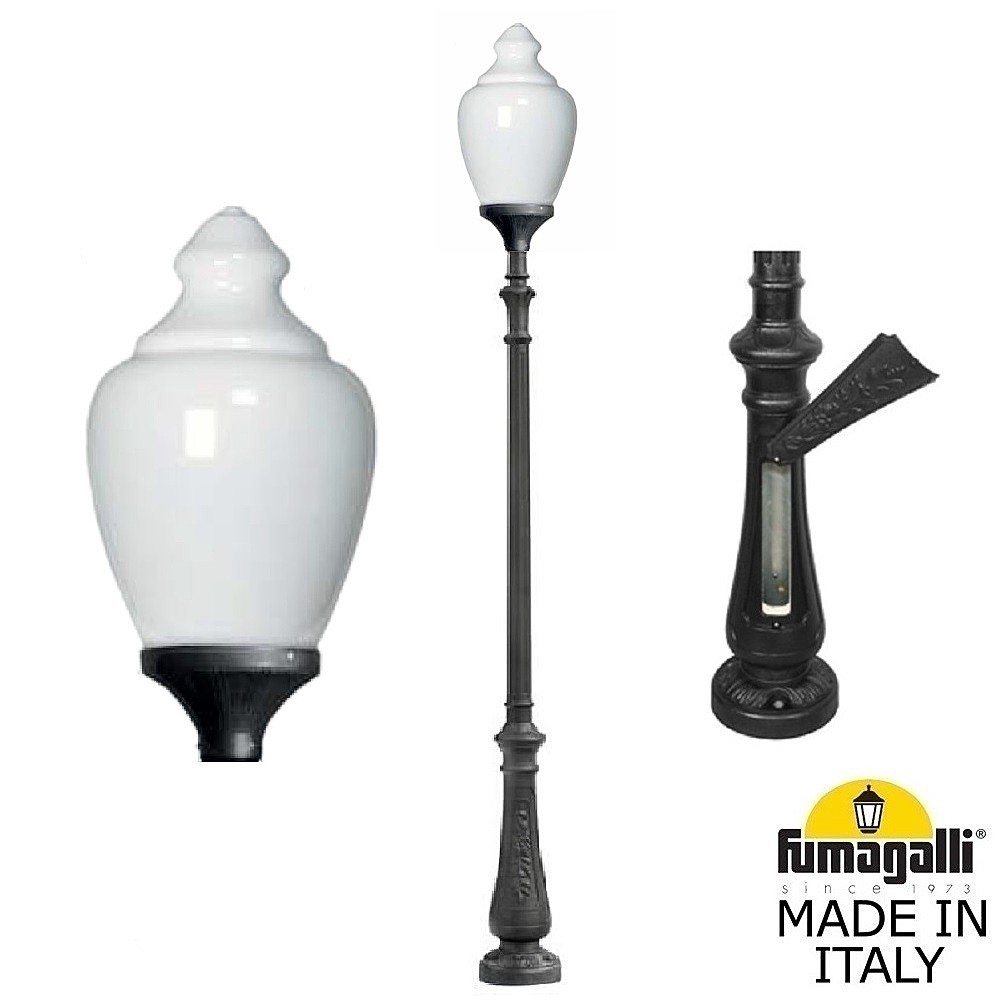 Столб фонарный уличный Fumagalli Cana C50.202.000.AYE27