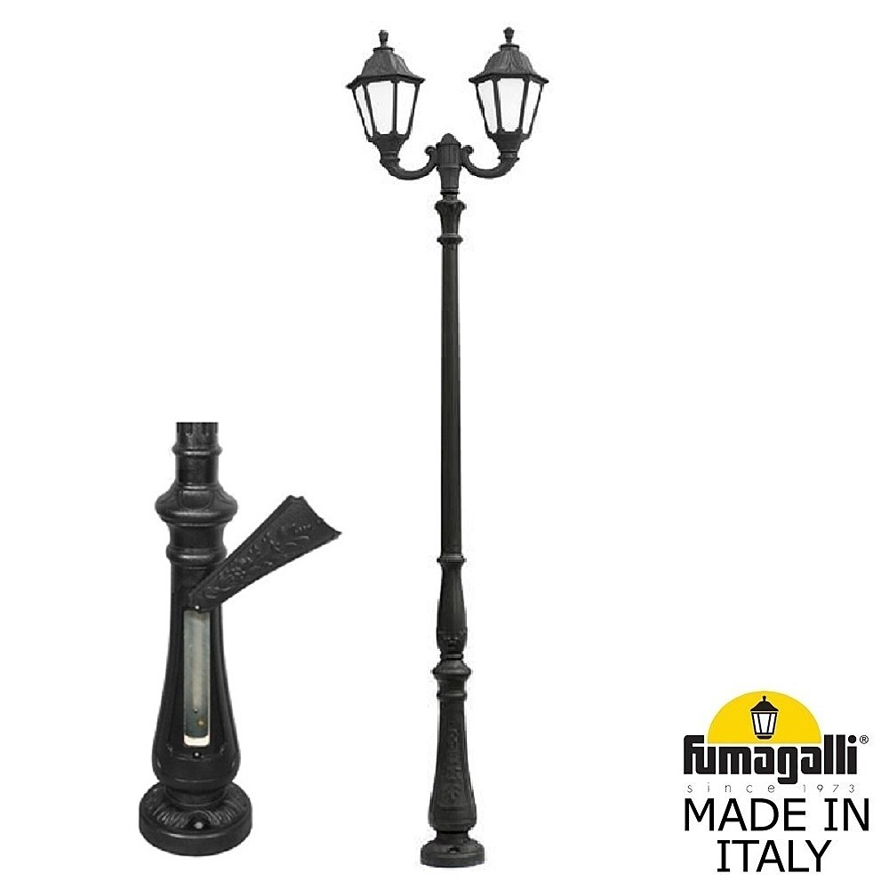 Столб фонарный уличный Fumagalli Noemi E35.205.R20.AYH27