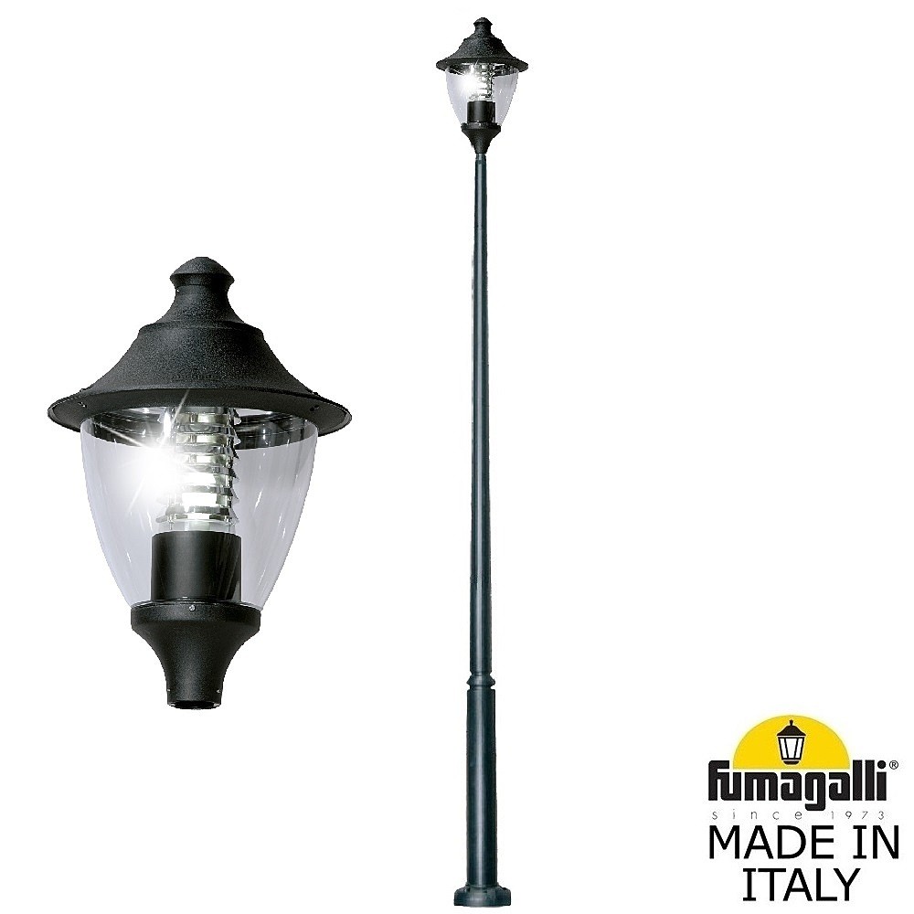 Столб фонарный уличный Fumagalli Gino F50.372.000.AXE27